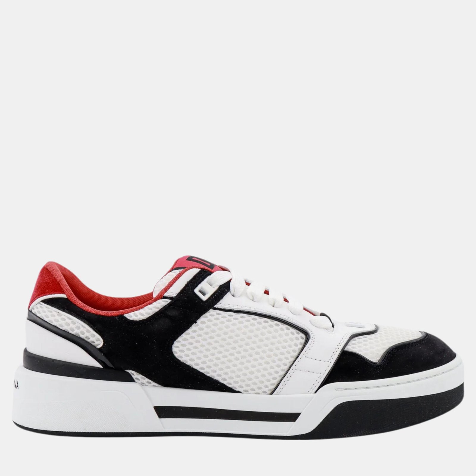 Dolce & Gabbana White New Roma Sneakers 39.5
