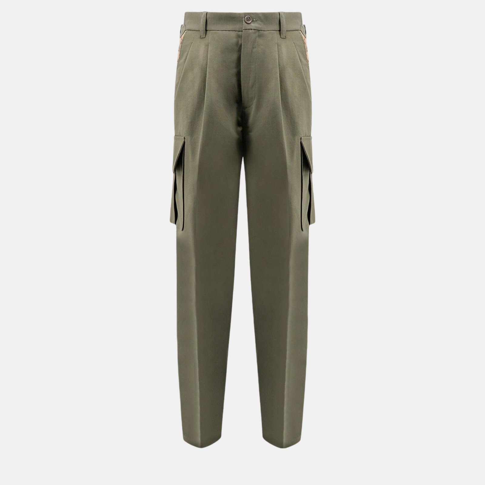 Gucci Green Cotton Cargo Trouser M