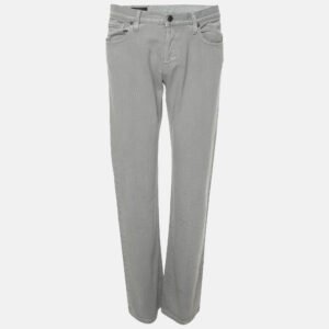 Gucci Grey Denim Regular Fit Jeans M