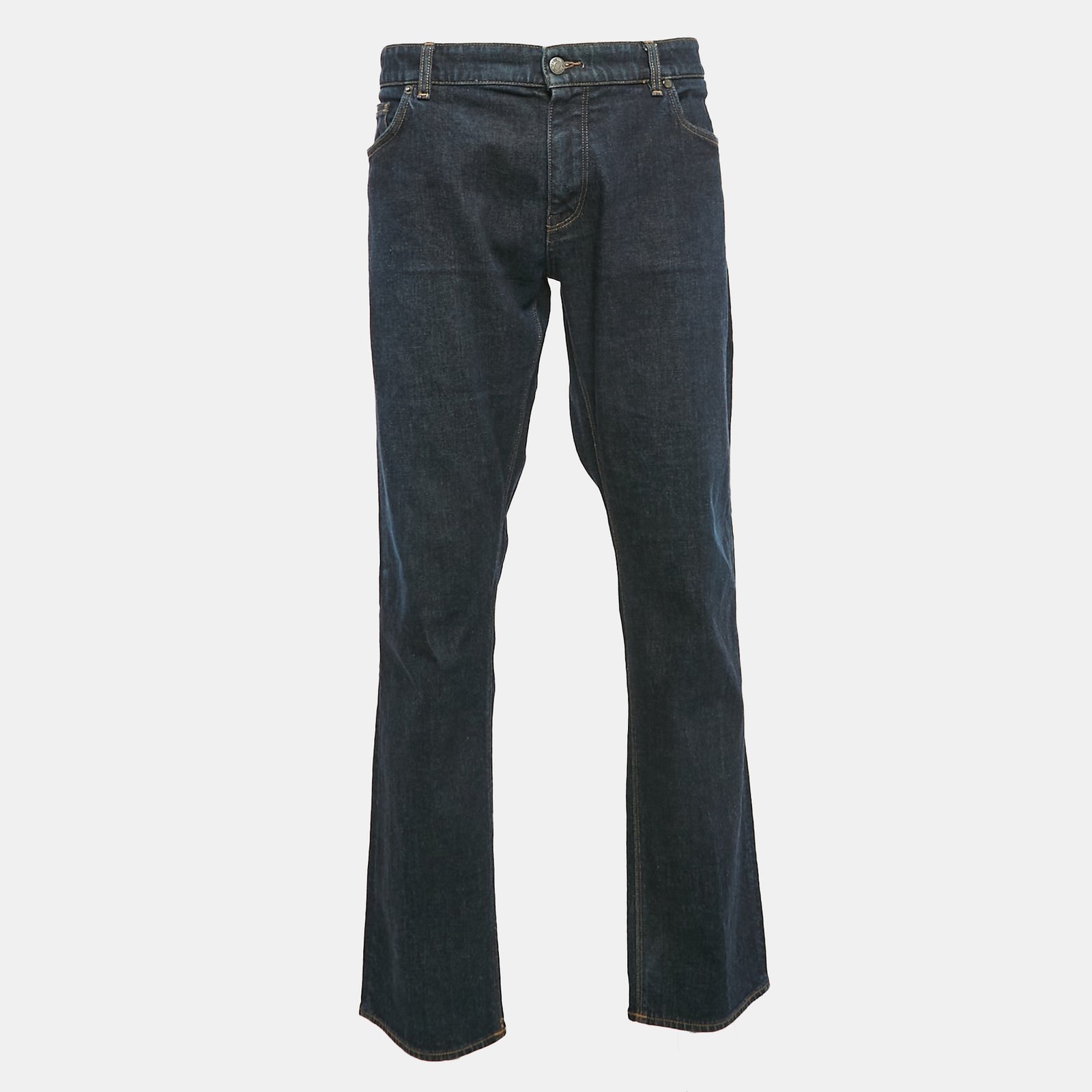Hugo Boss Navy Blue Candiani Denim Jeans XXXL Waist 40"