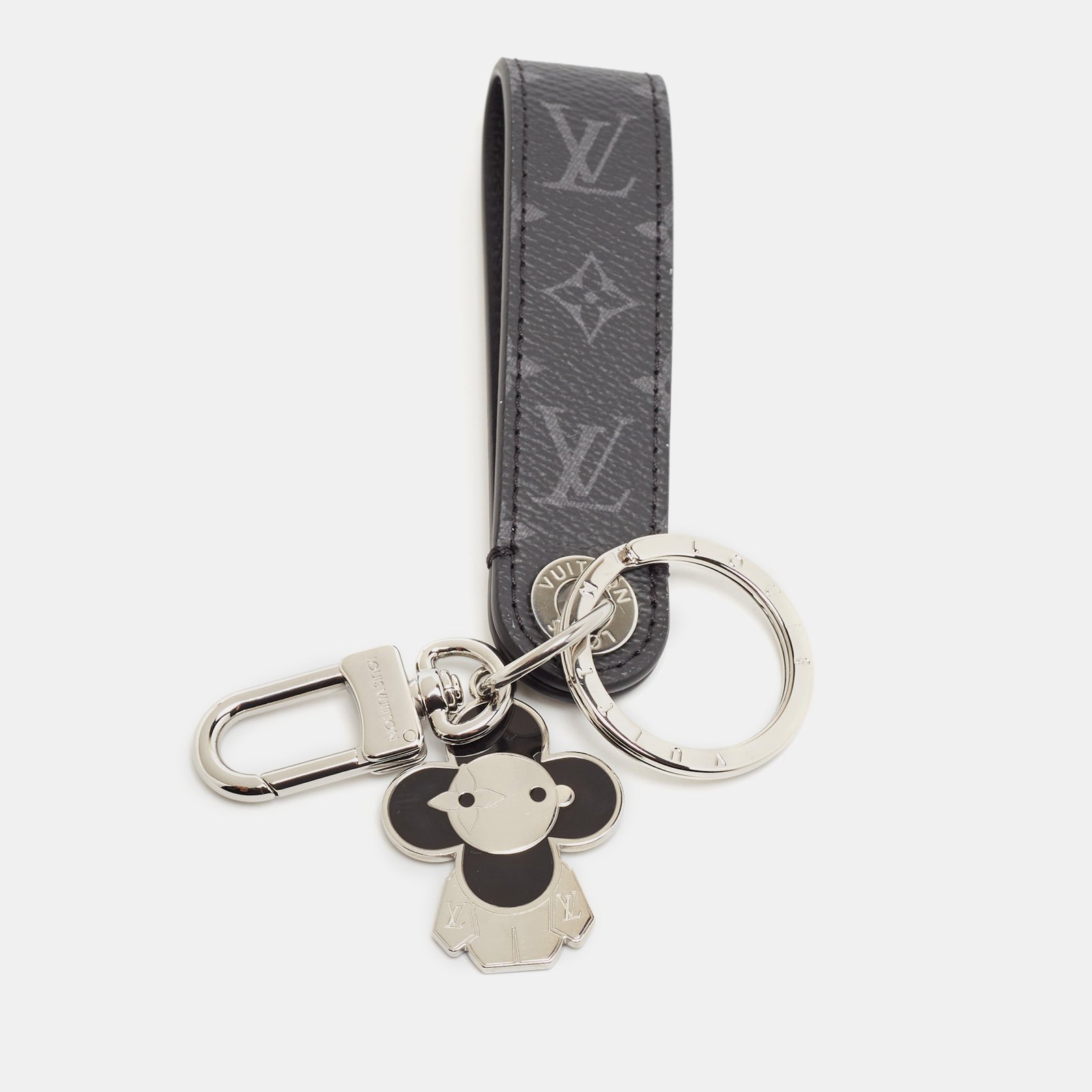 Louis Vuitton Monogram Eclipse Vivienne Key Holder