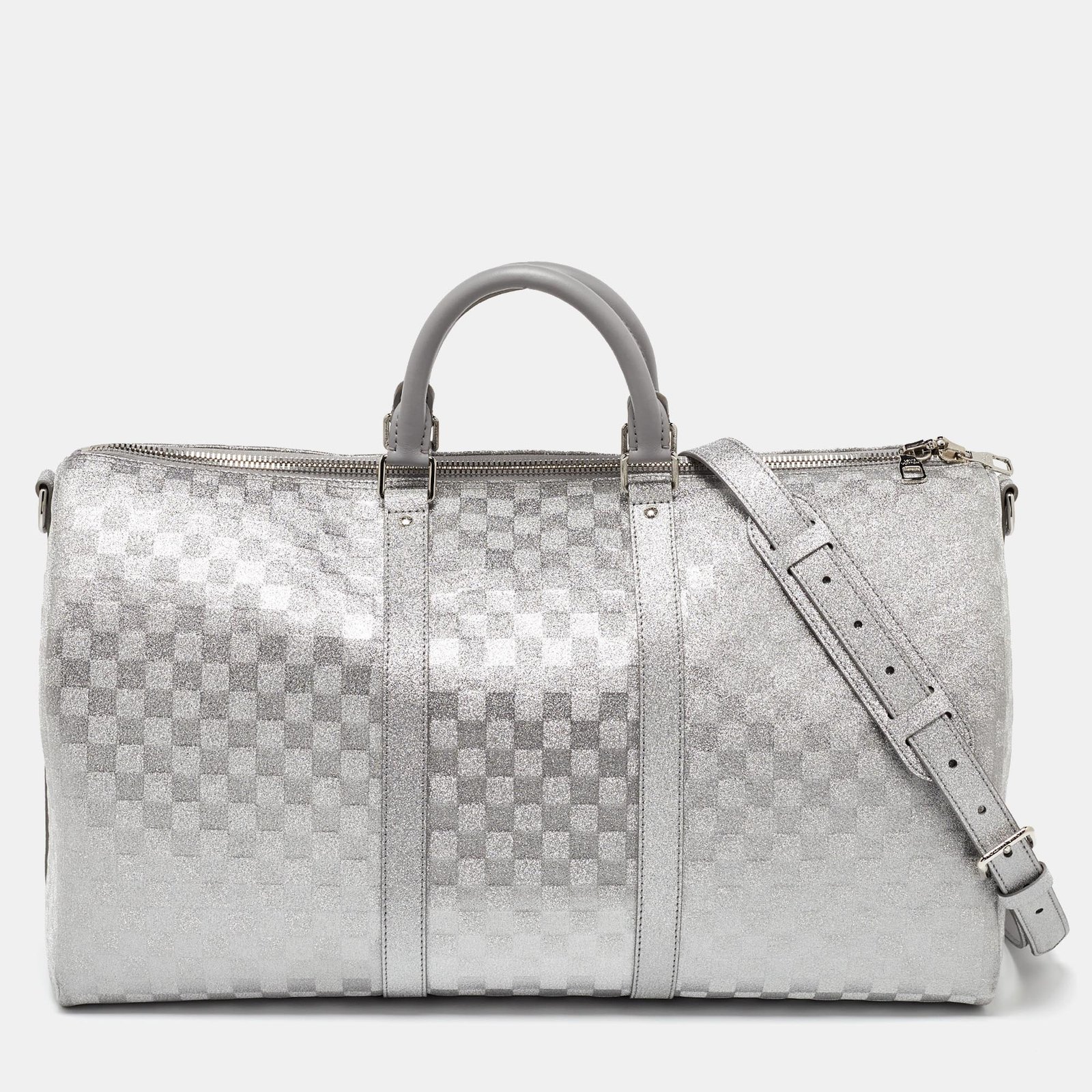 Louis Vuitton Damier Glitter Keepall Bandouliere 50 Bag