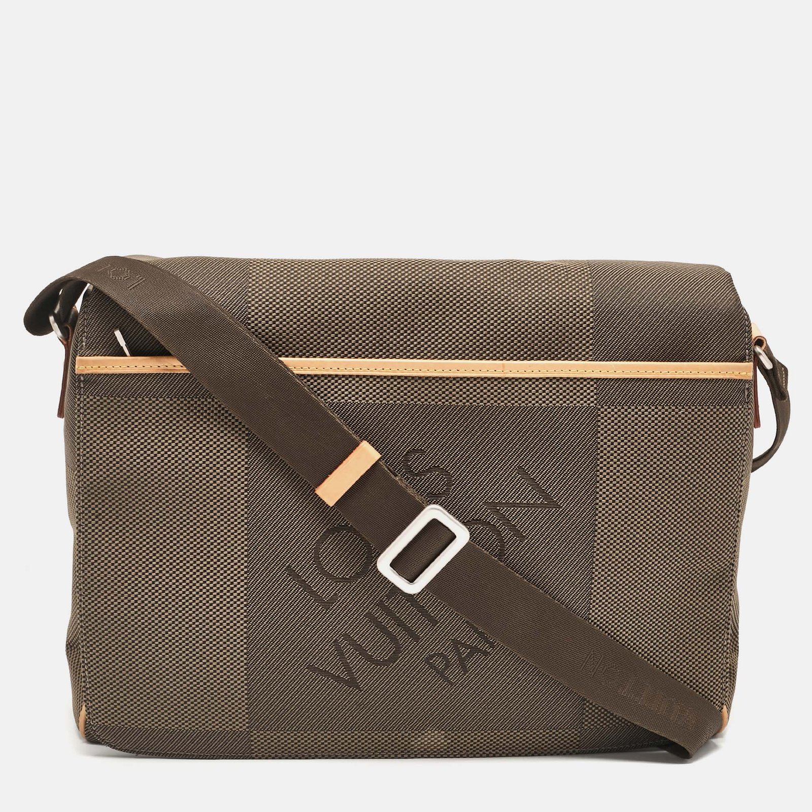 Louis Vuitton Terre Damier Geant Canvas Messenger Bag