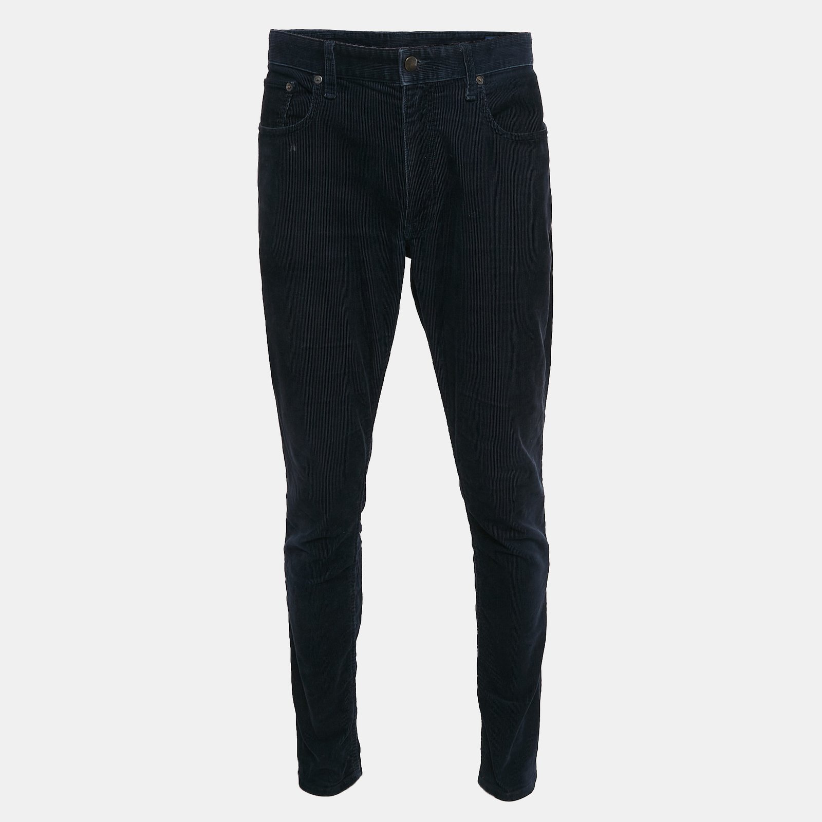 Polo Ralph Lauren Navy Blue Corduroy Trousers L