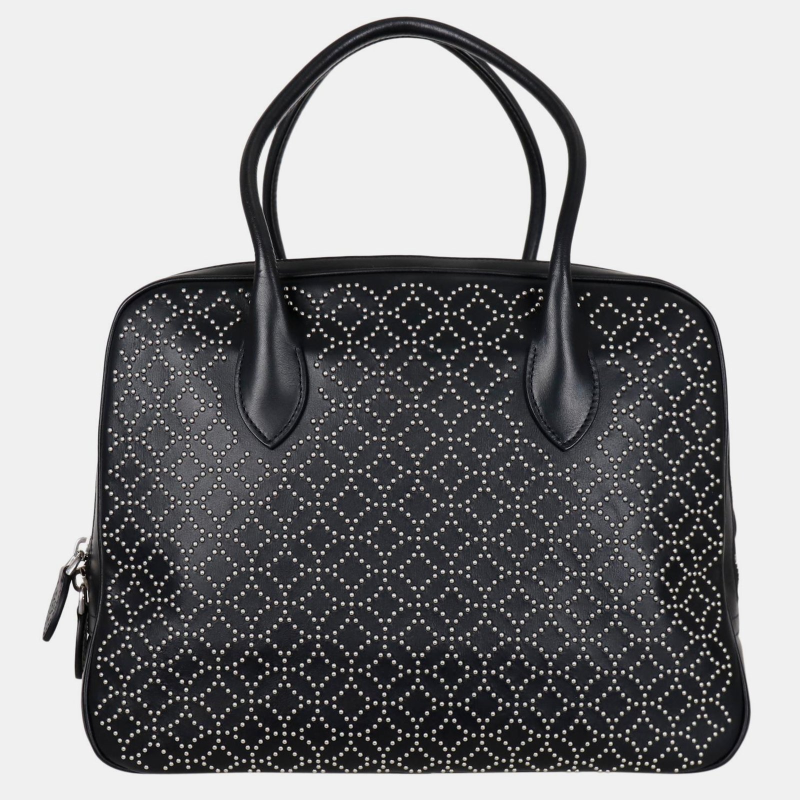 Alaia Studded Top-Handle Bag