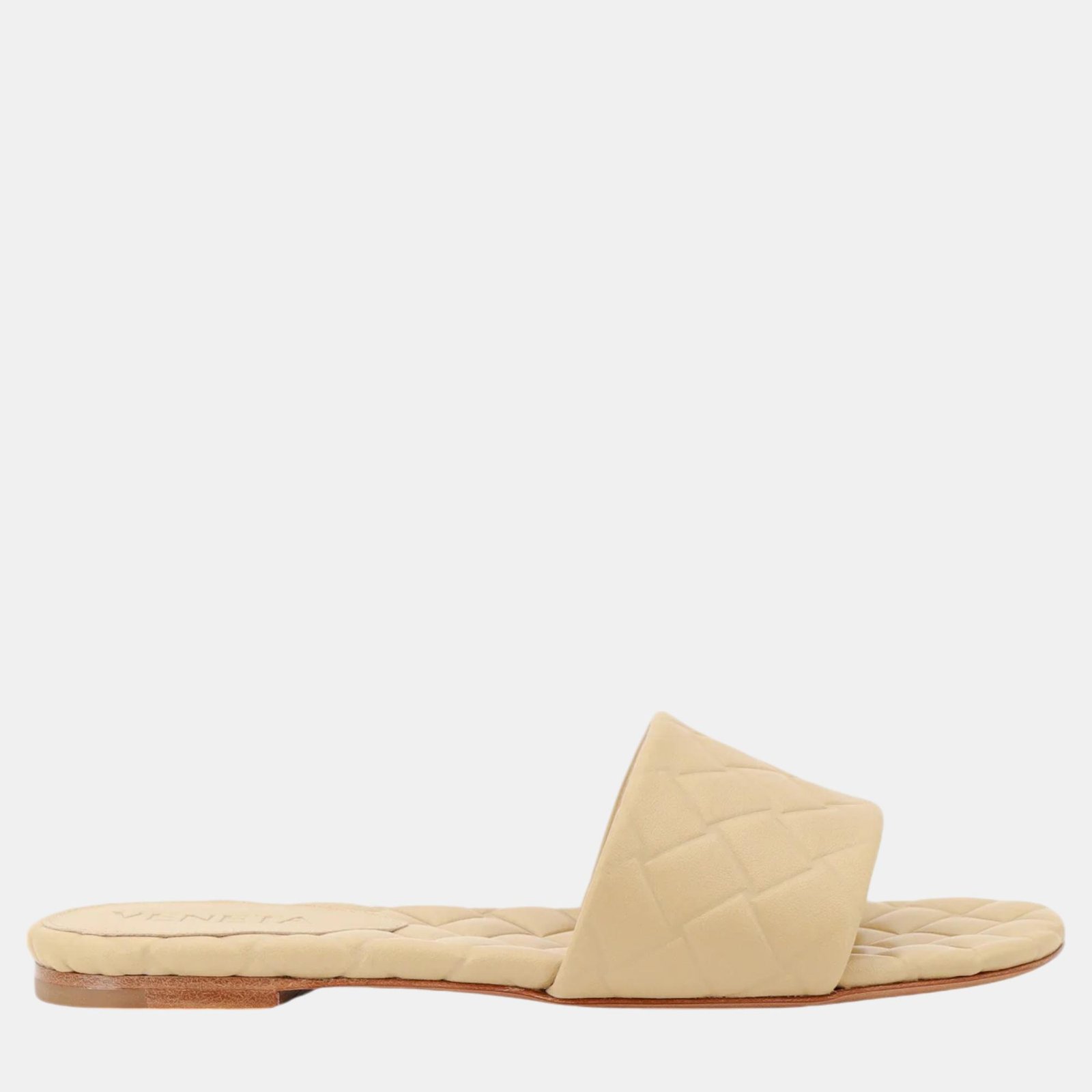 Bottega Veneta Beige Amy Sandals 37