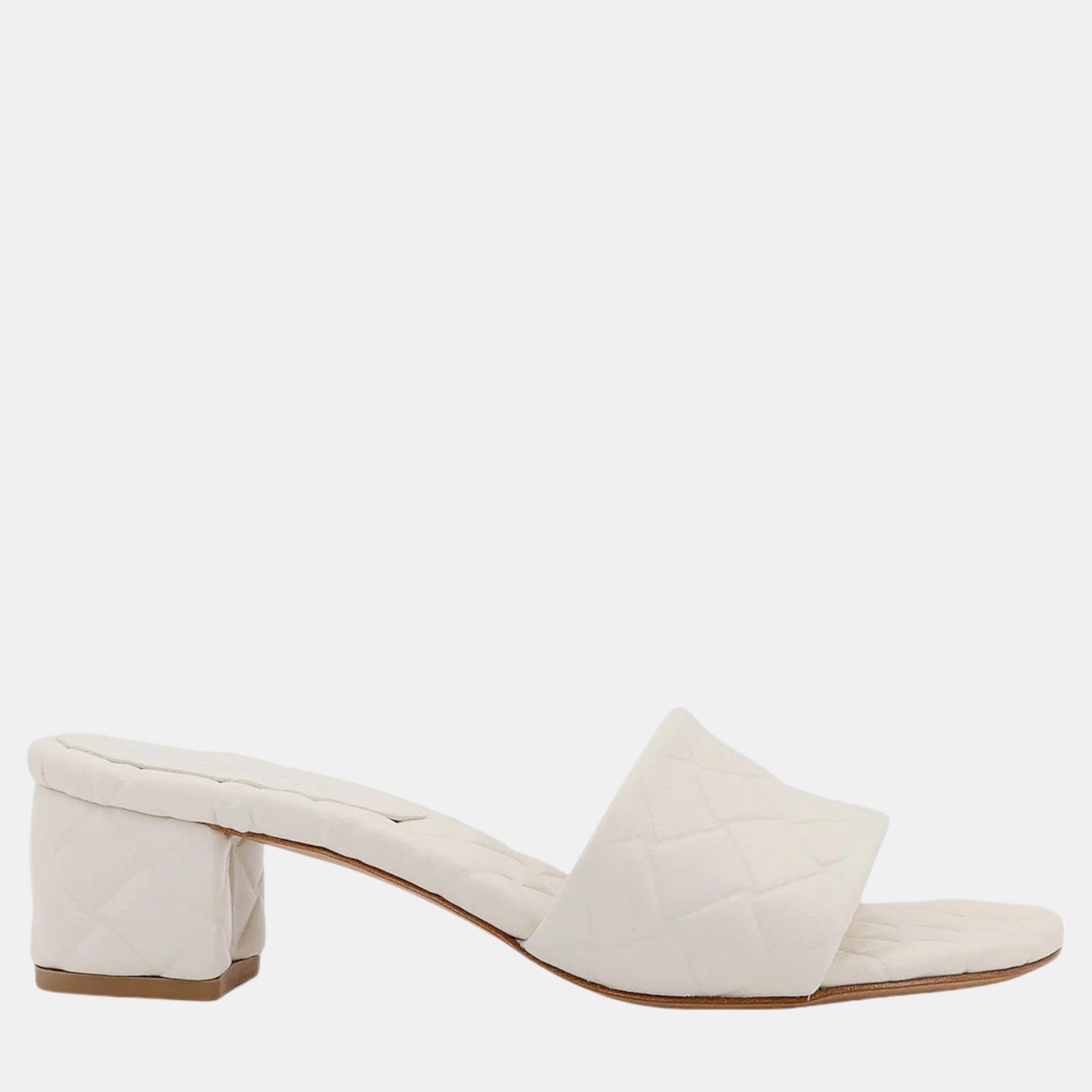 Bottega Veneta Beige Amy Sandals 36