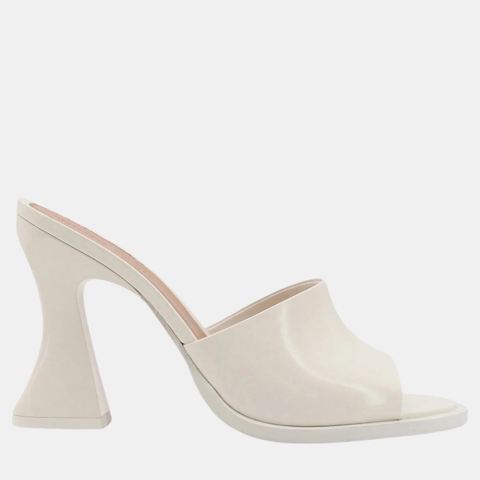Bottega Veneta White Cha-Cha Sandals 41