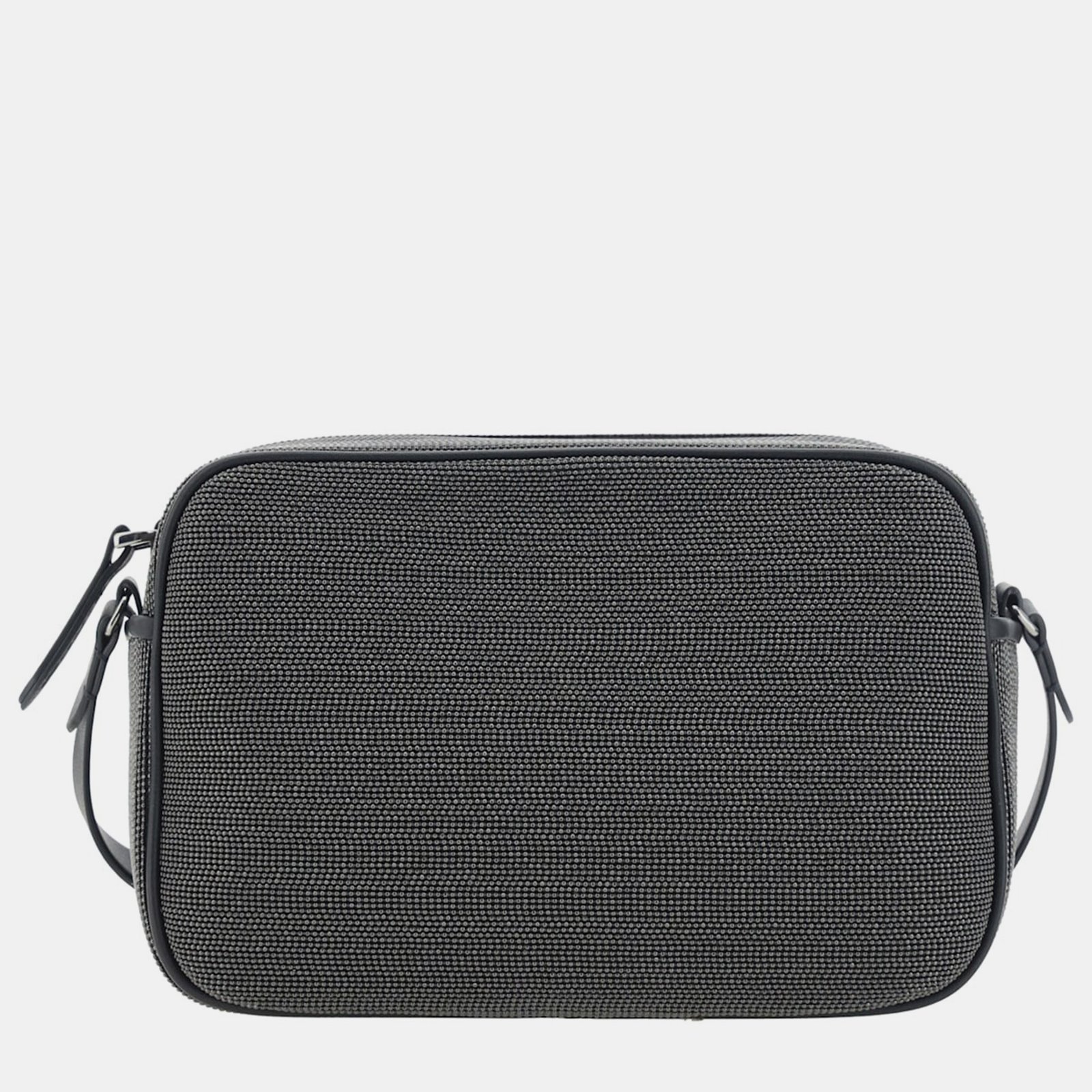 Brunello Cucinelli Grey Leather shoulder bag