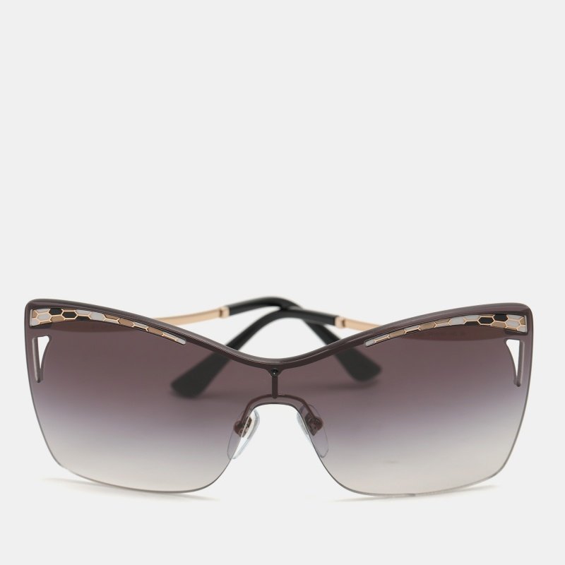Bvlgari Black Gradient Serpenti BV6138 Sunglasses