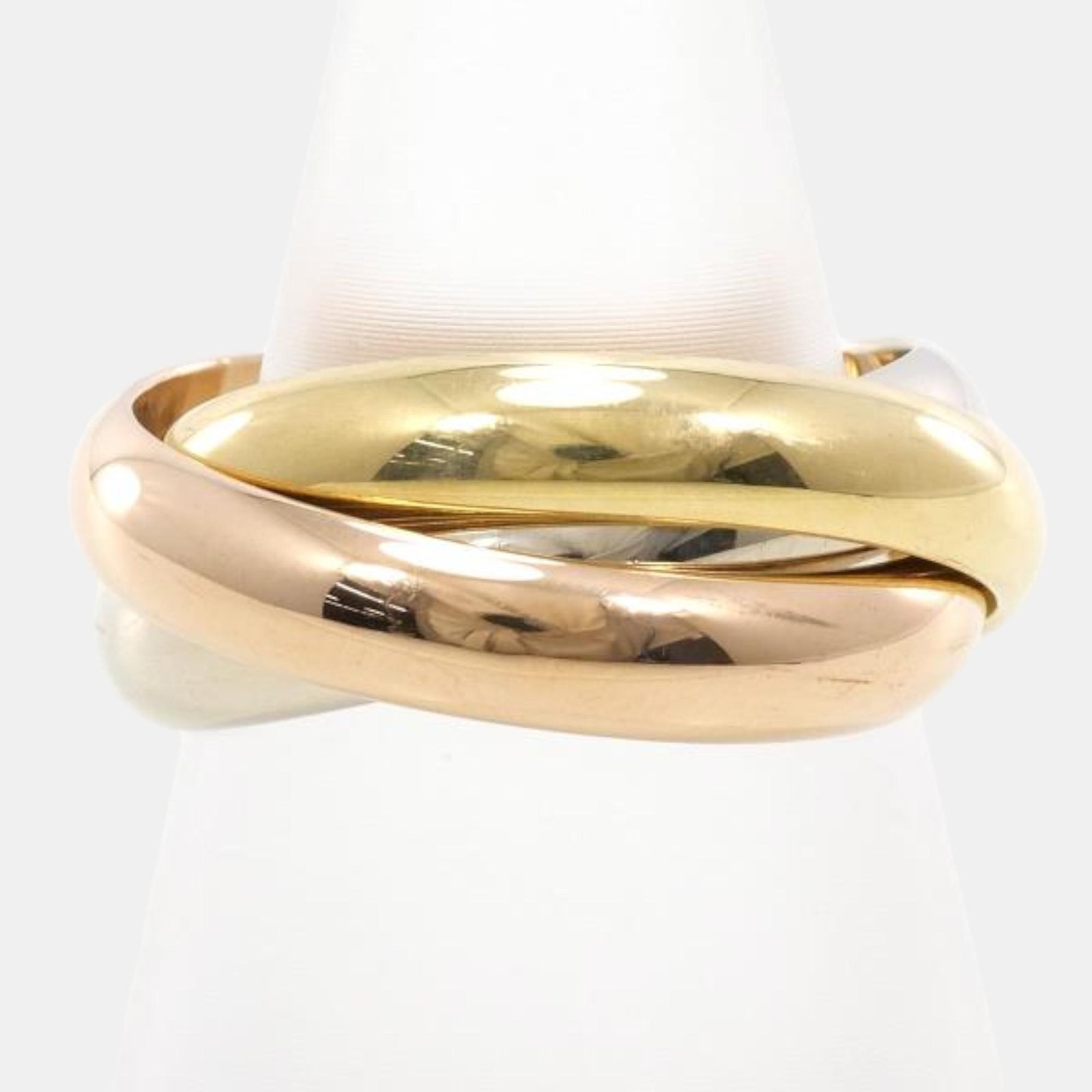 Cartier Trinity 18K  Gold Ring Gold Metal
