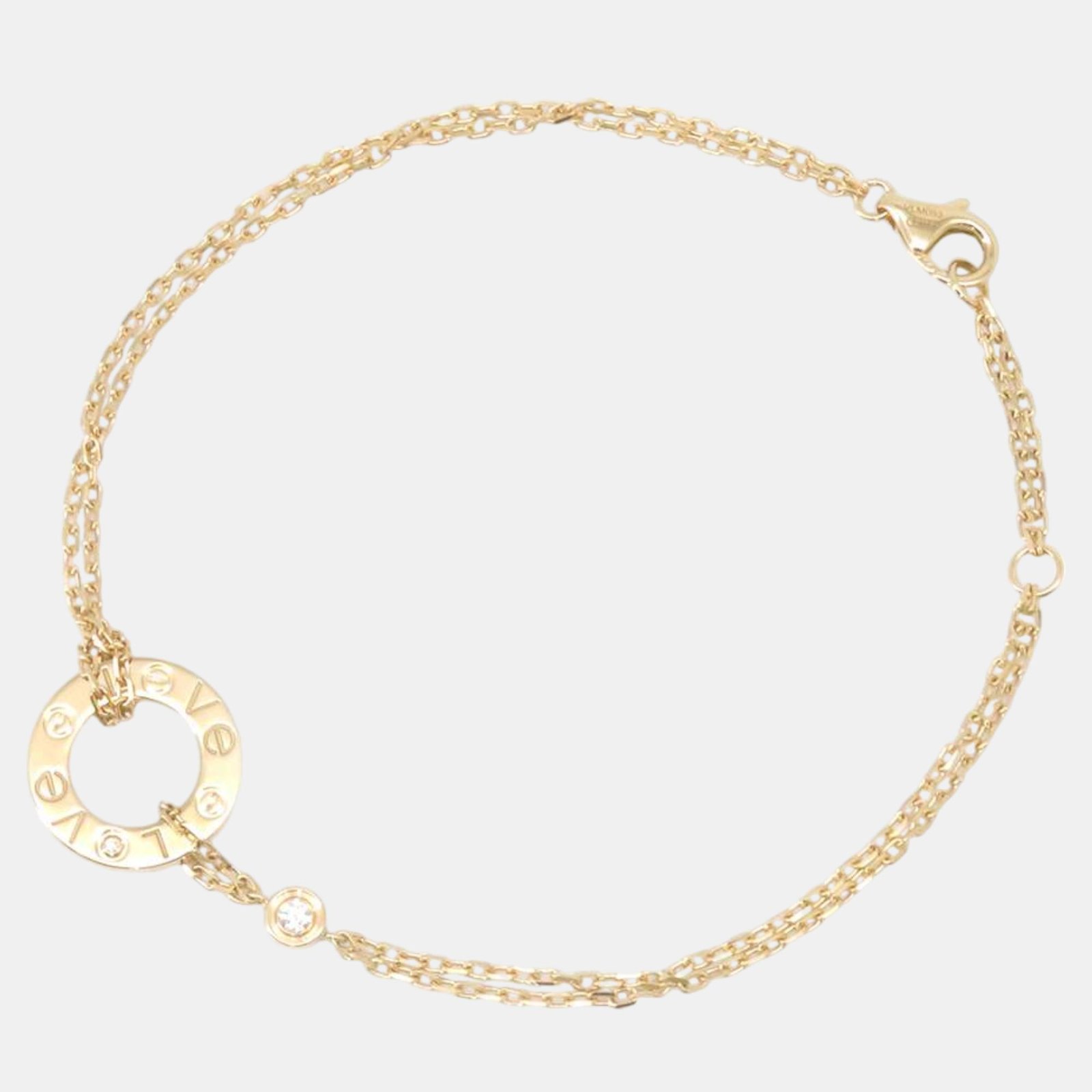 Cartier Love Circle Bracelet 18K Yellow Gold