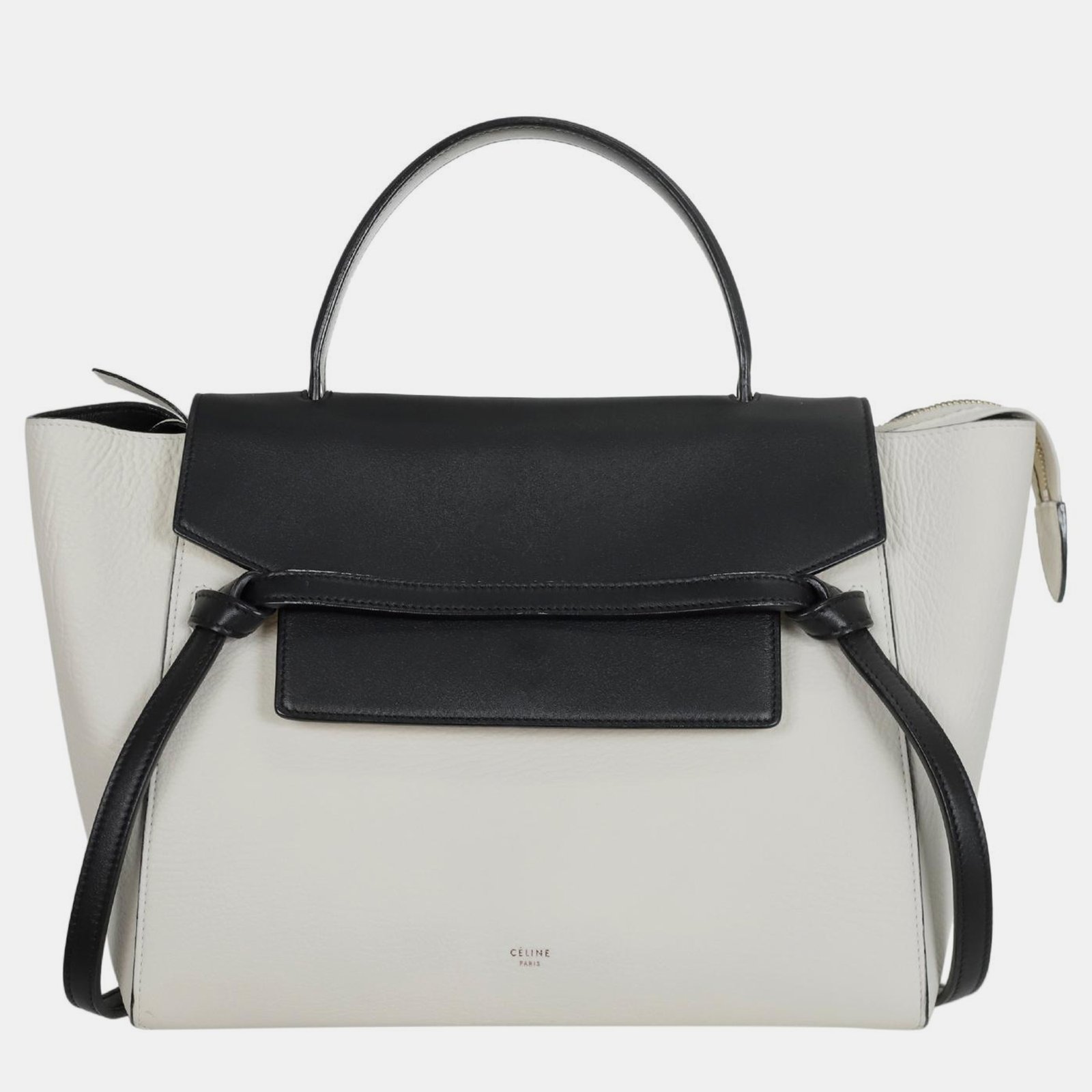 Celine Two-Tone Grained Calfskin Mini Belt Bag