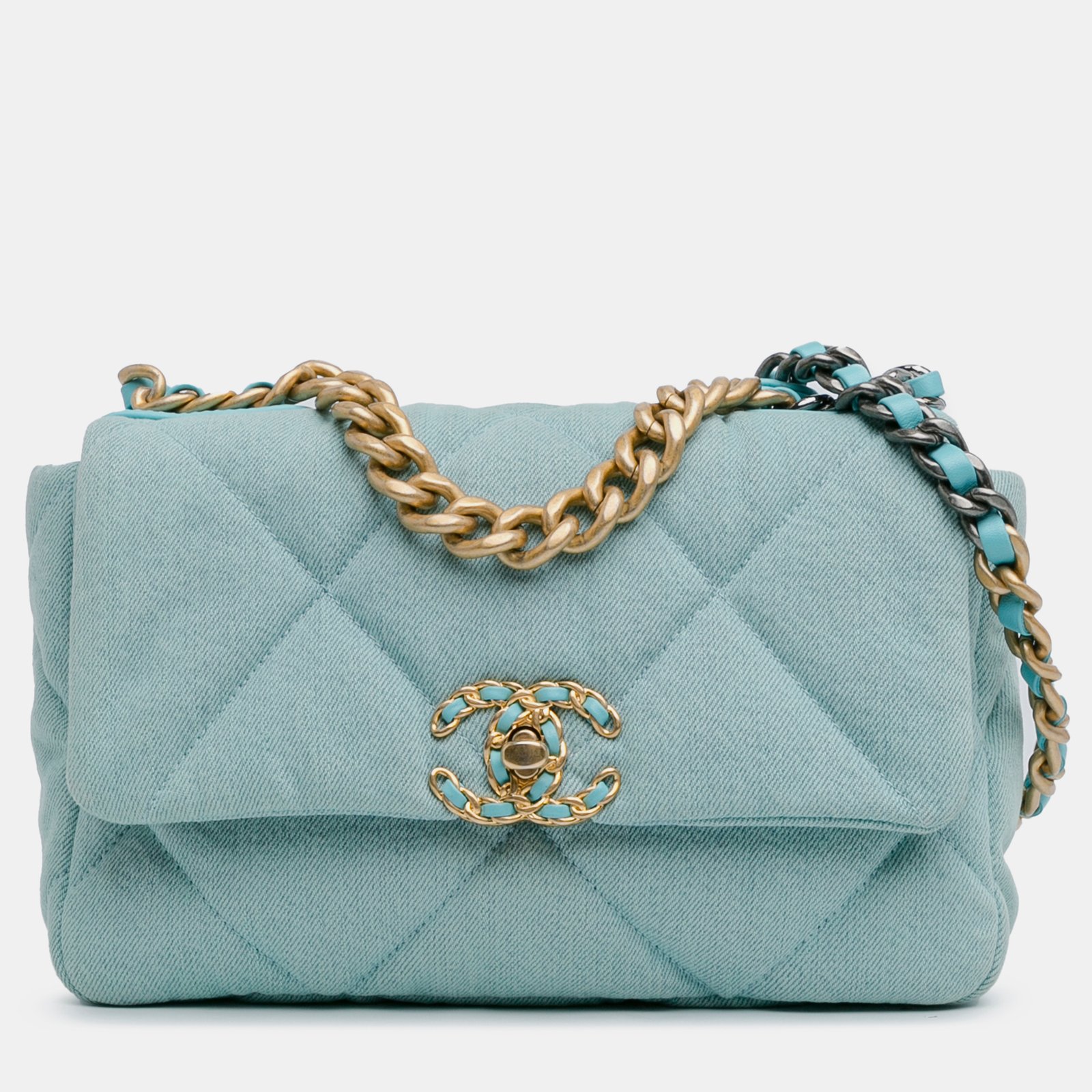 Chanel Medium Denim 19 Flap Bag