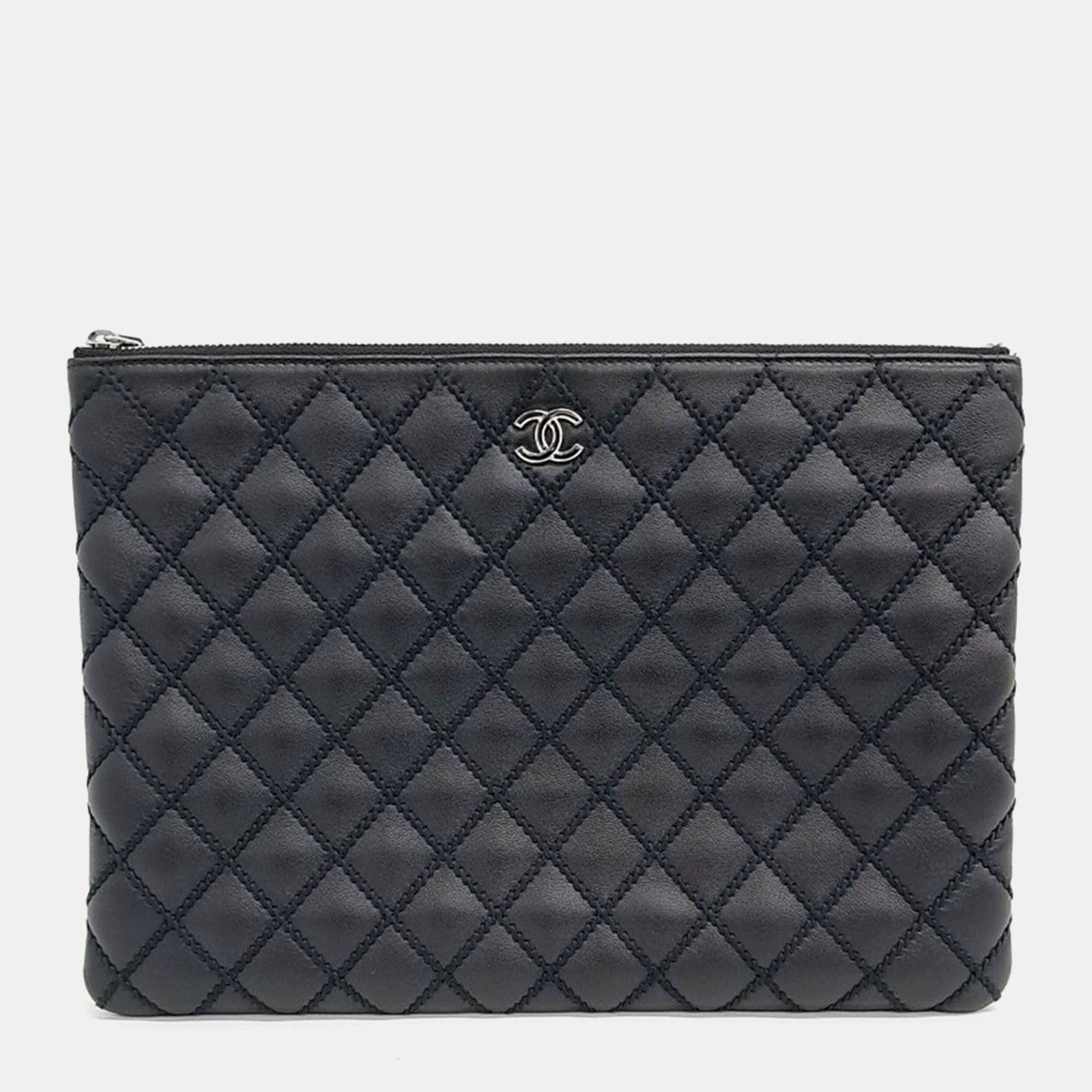 Chanel Stitch New Medium Clutch
