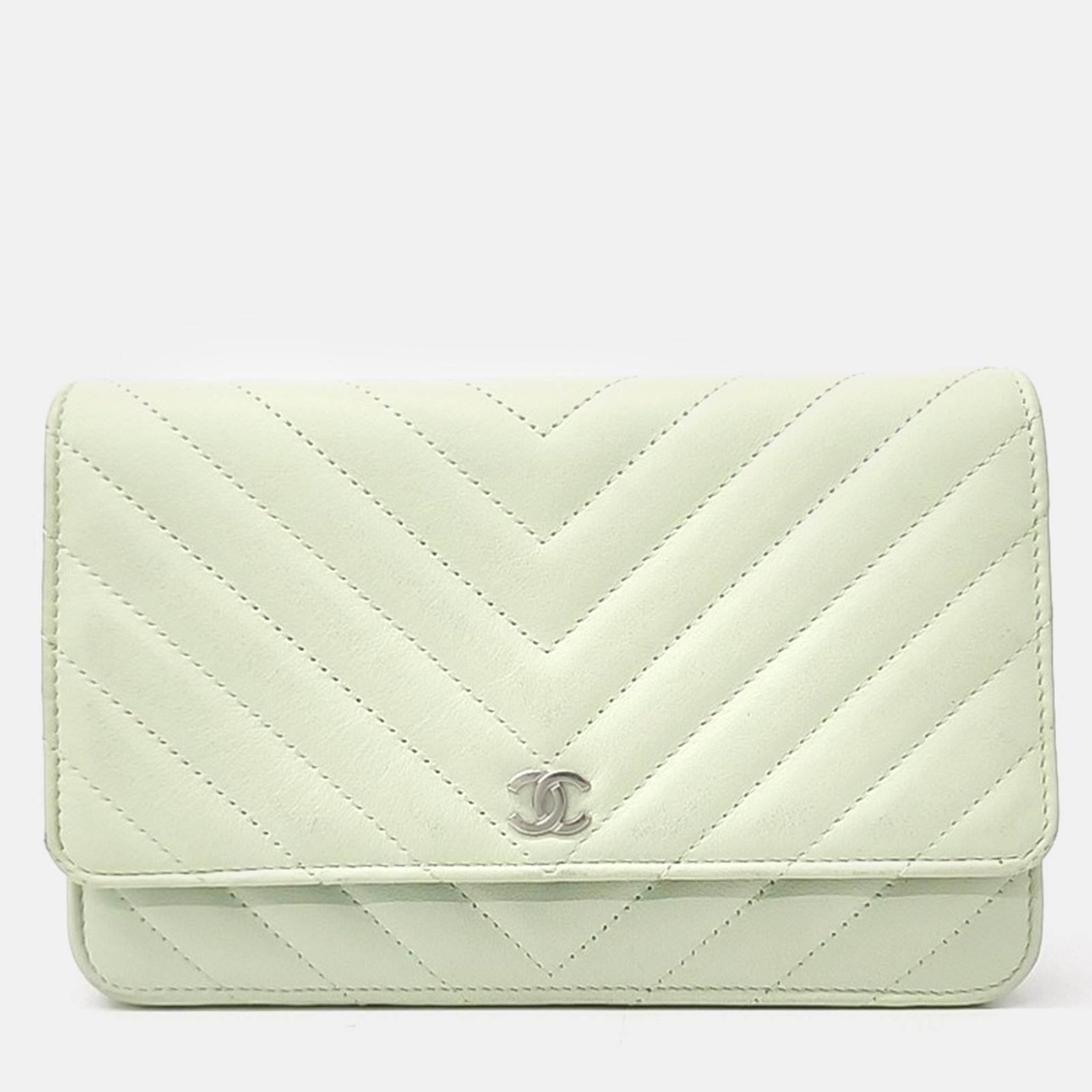 Chanel Chevron WOC Mini Crossbody Bag