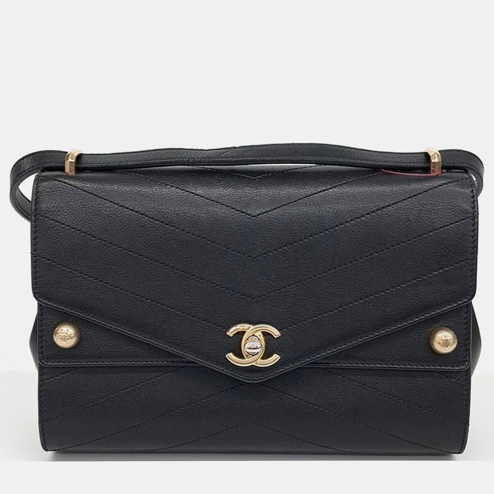 Chanel Chevron Shoulder Bag