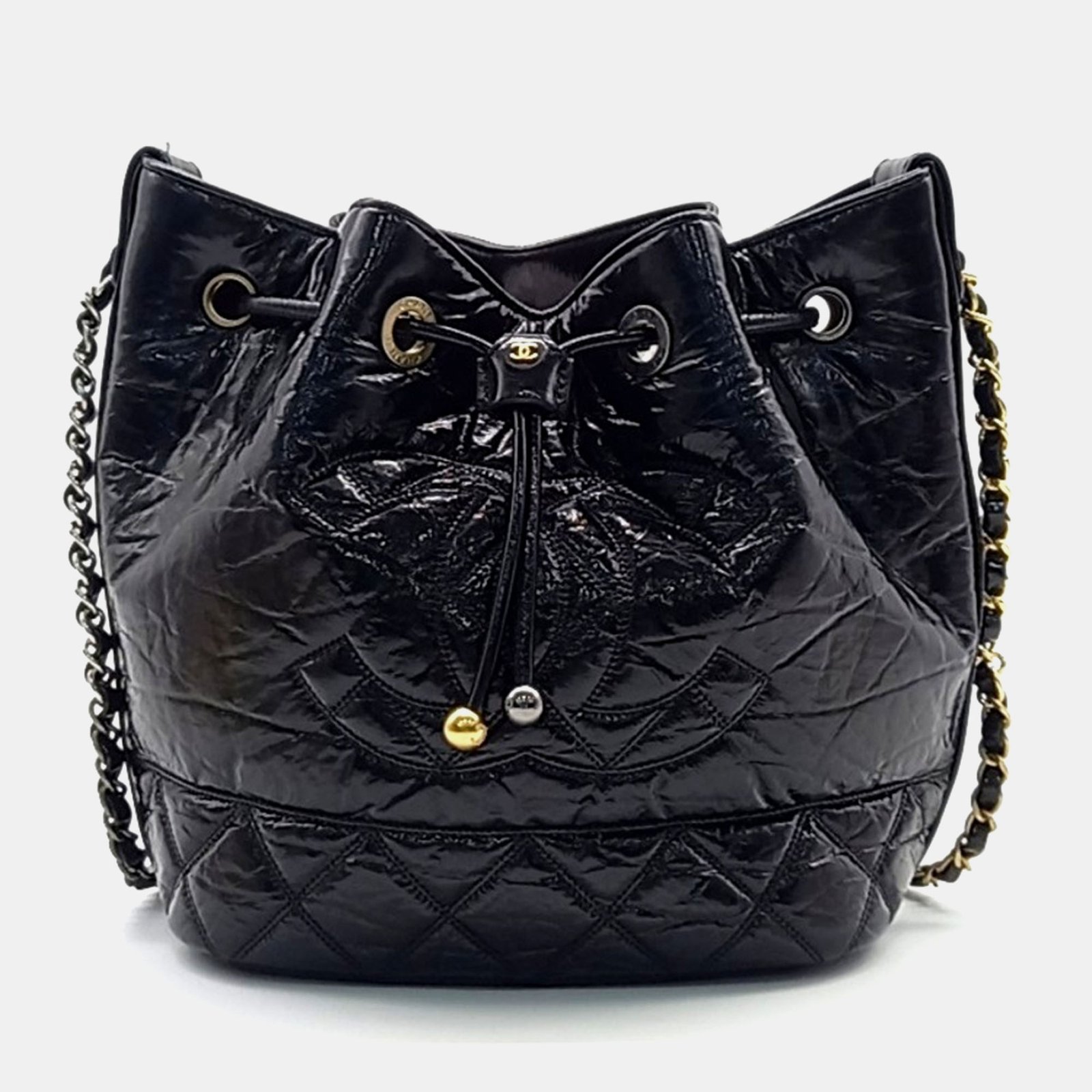 Chanel drawstring bucket bag