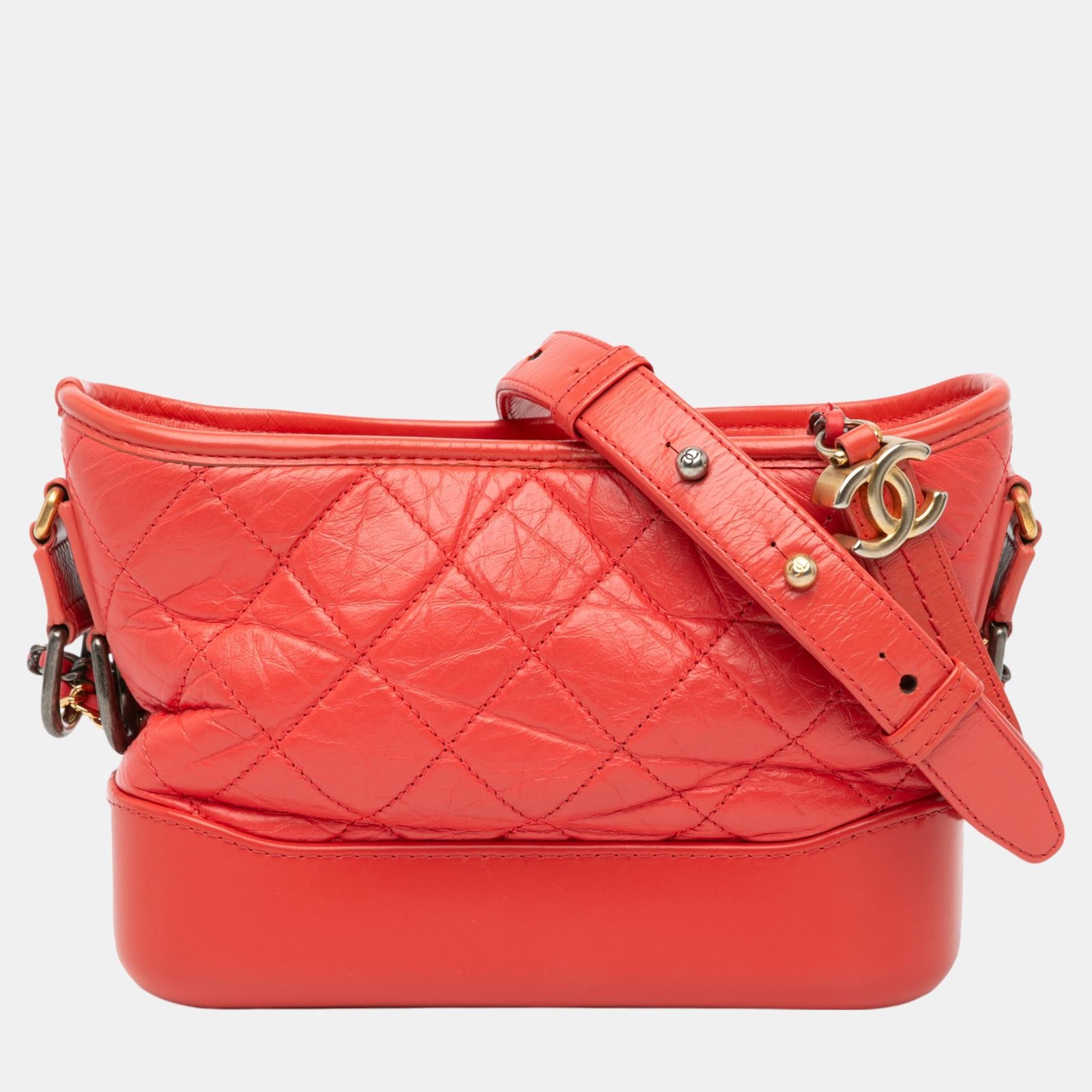 Chanel Small Aged Calfskin Gabrielle Crossbody Bag