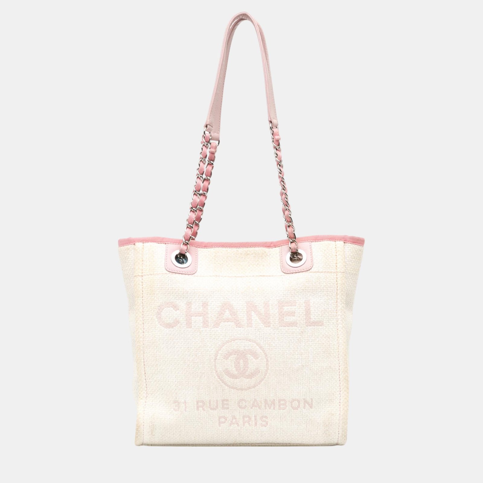 Chanel Mini Canvas Deauville Tote