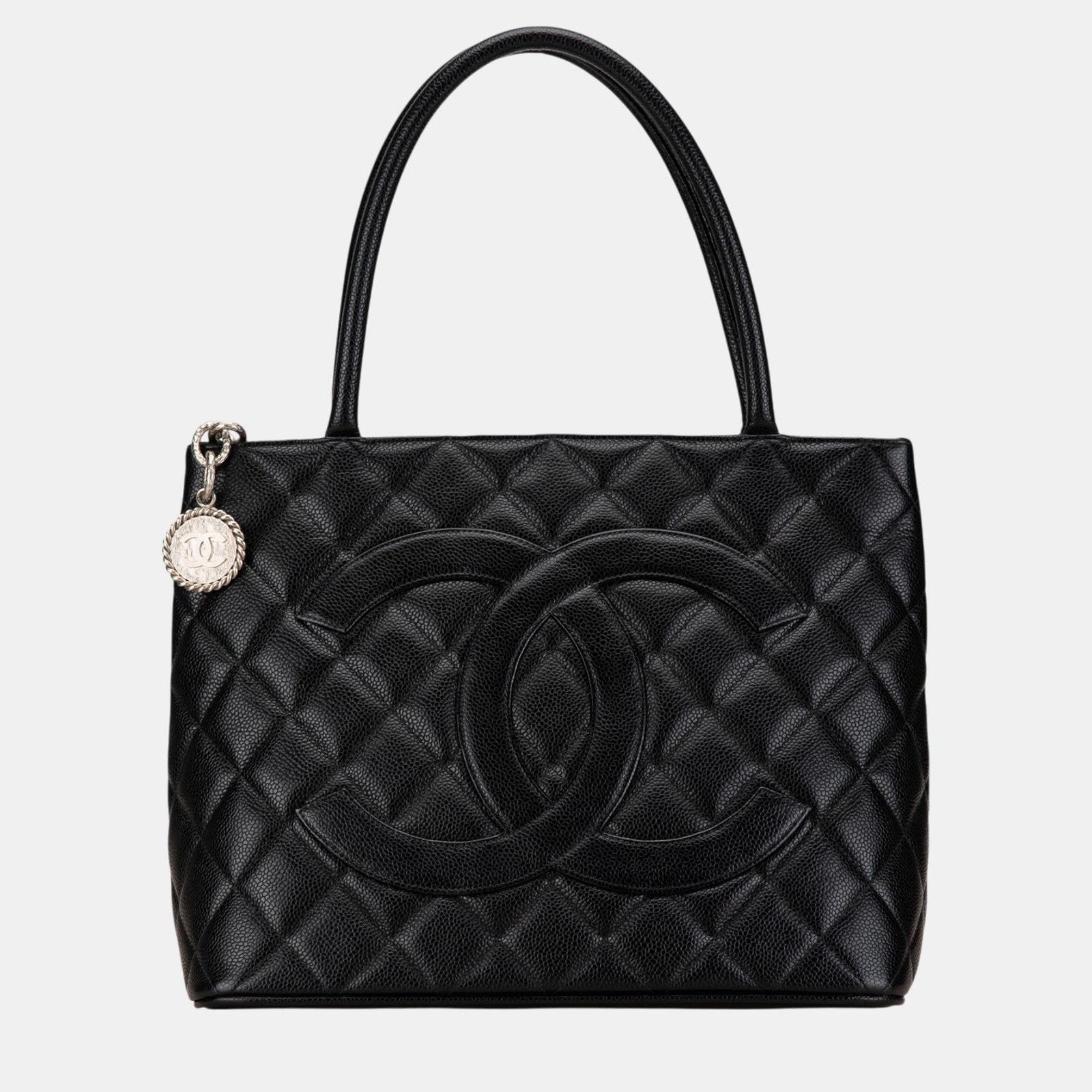 Chanel Caviar Medallion Tote