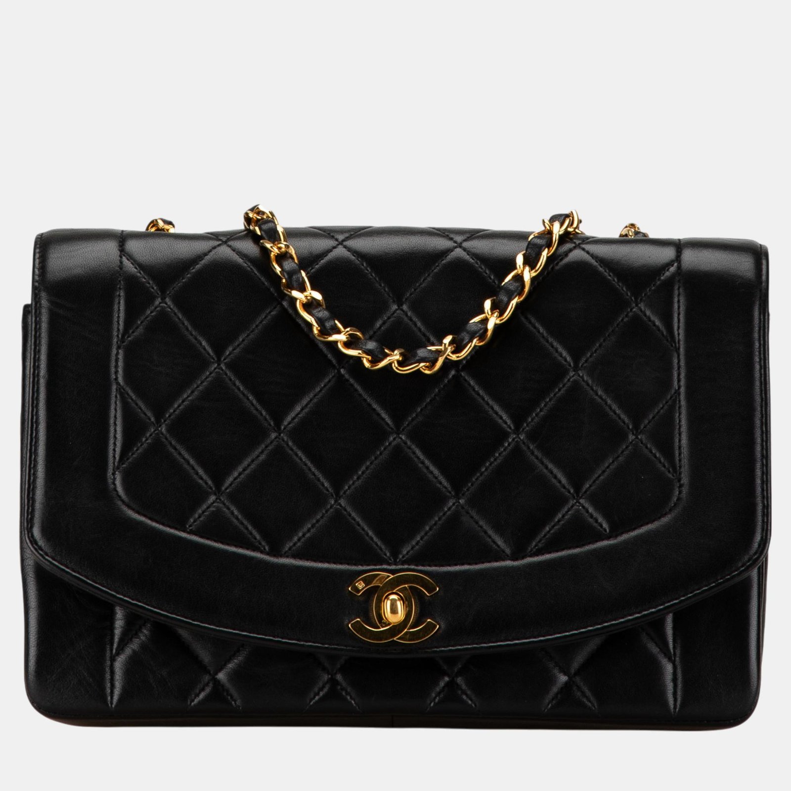 Chanel Medium Lambskin Diana Flap Bag