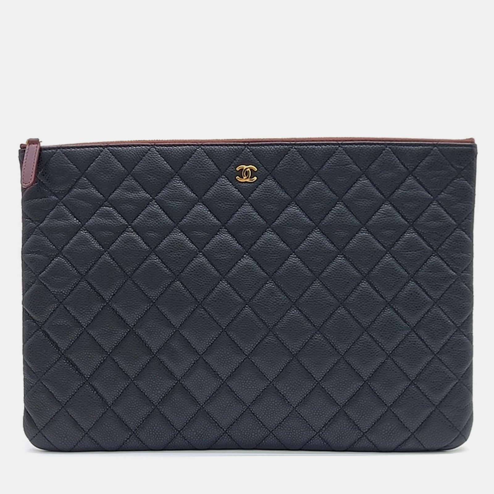 Chanel Caviar Large Clutch