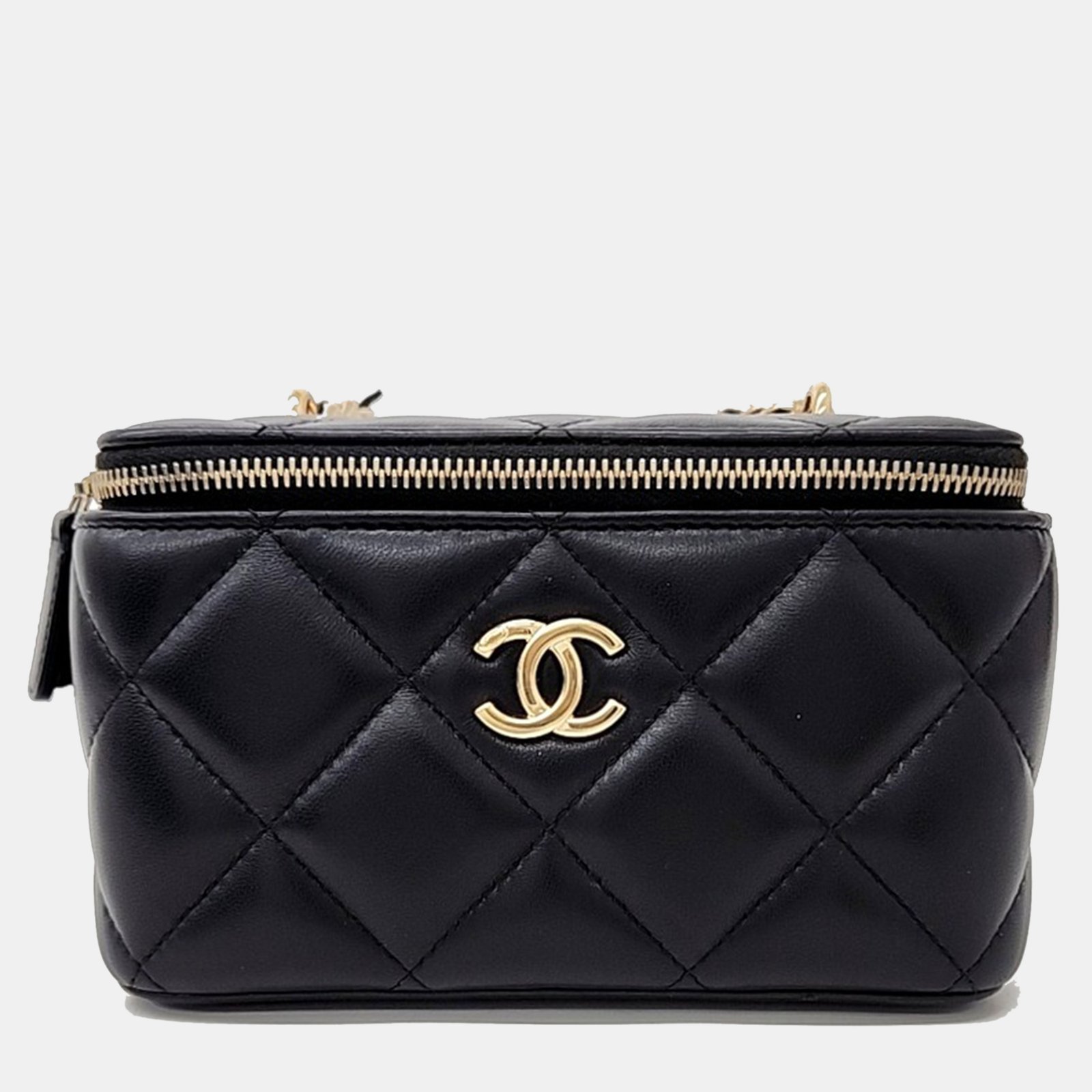 Chanel Lambskin Vanity Crossbody Bag