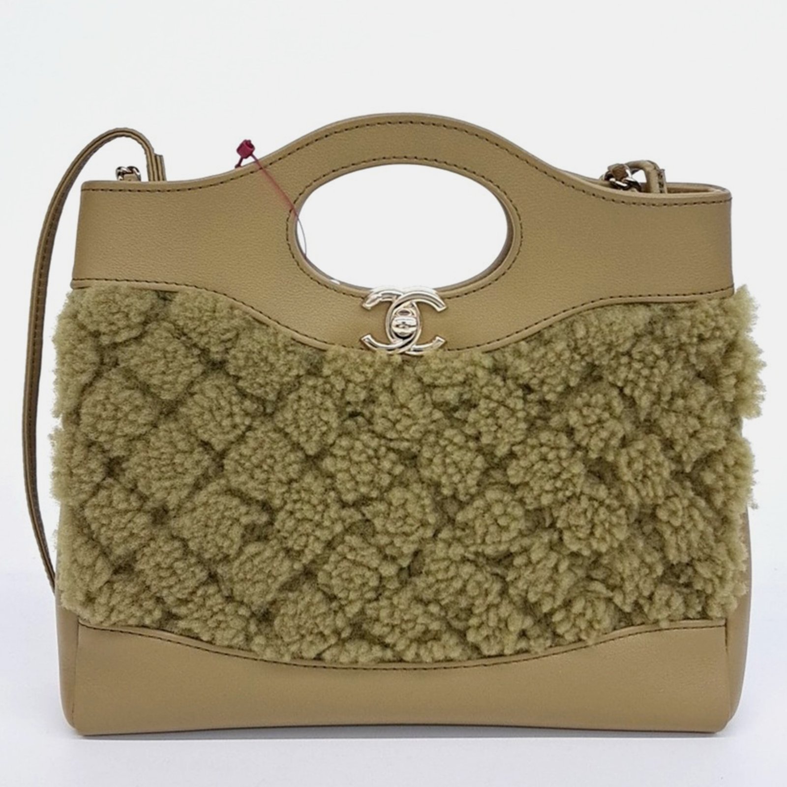 Chanel shearling 31 mini shopping bag