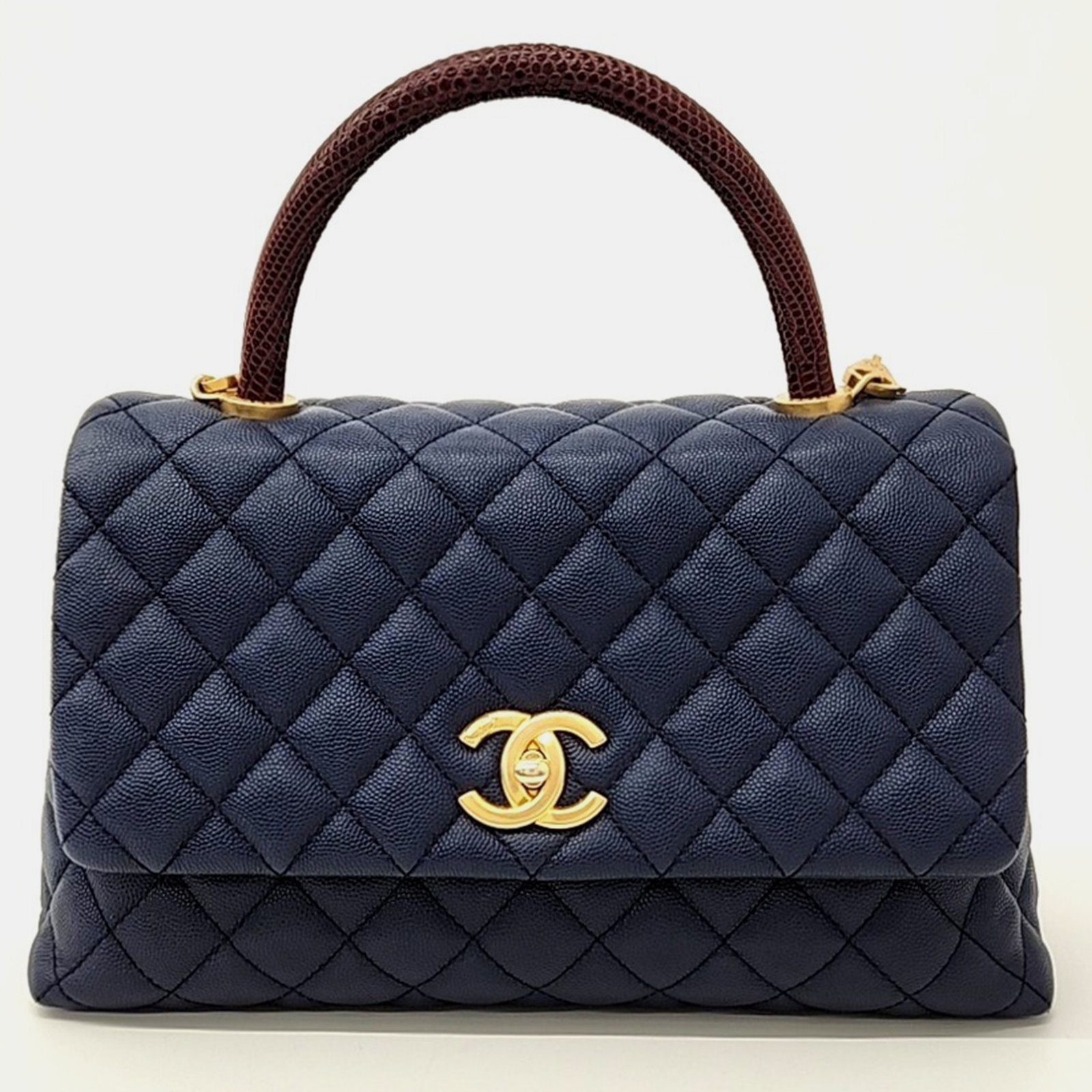 Chanel Caviar Coco Handle 28 bag