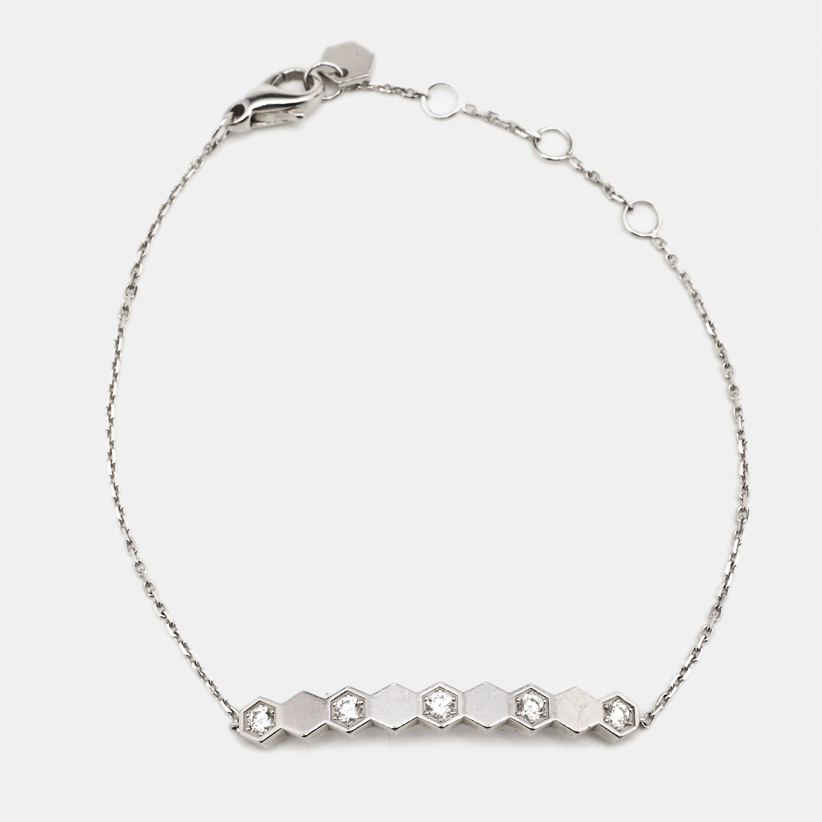 Chaumet Bee My Love Diamond 18k White Gold Bracelet