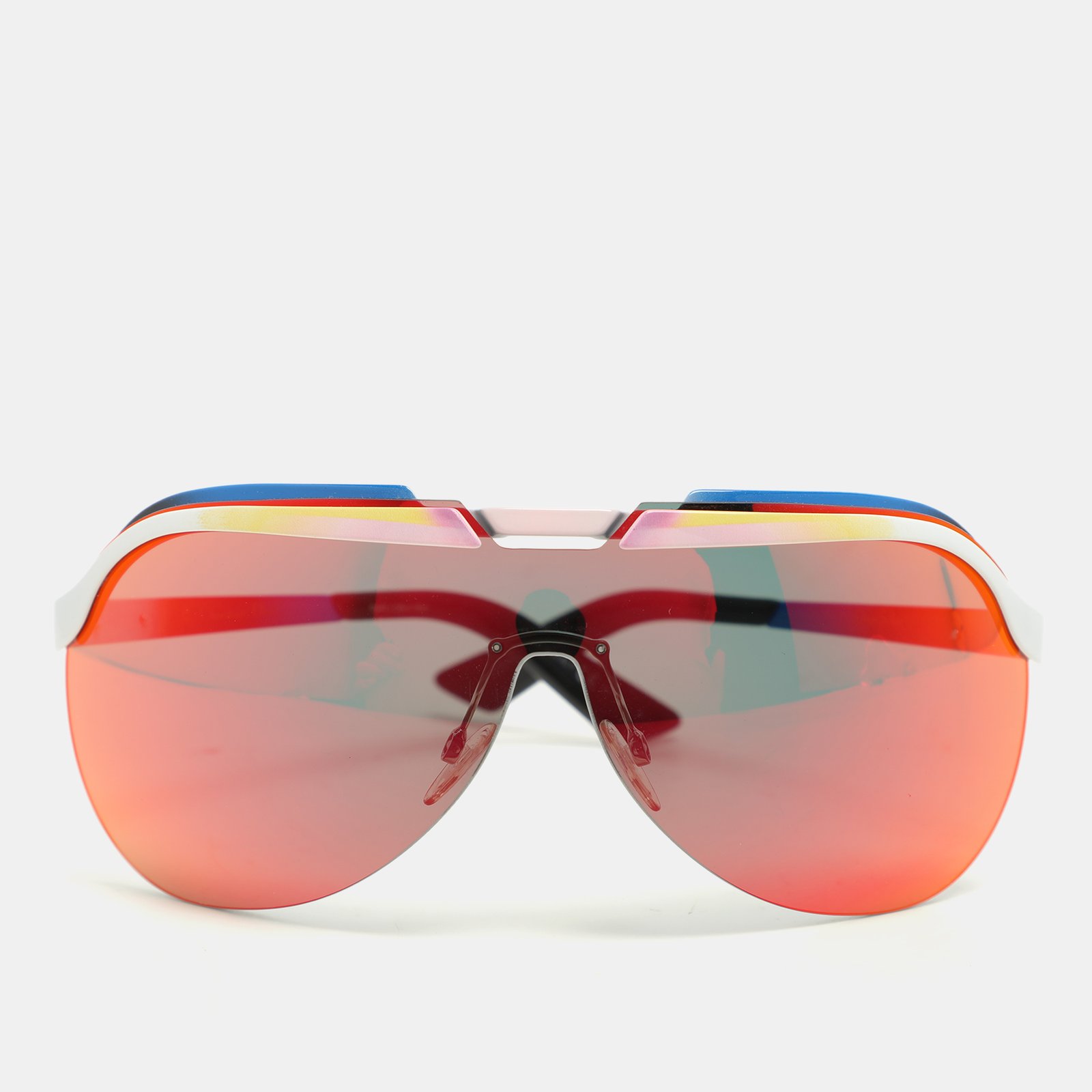 Dior Multicolor 6OQUW Diorsolar Shield Sunglasses