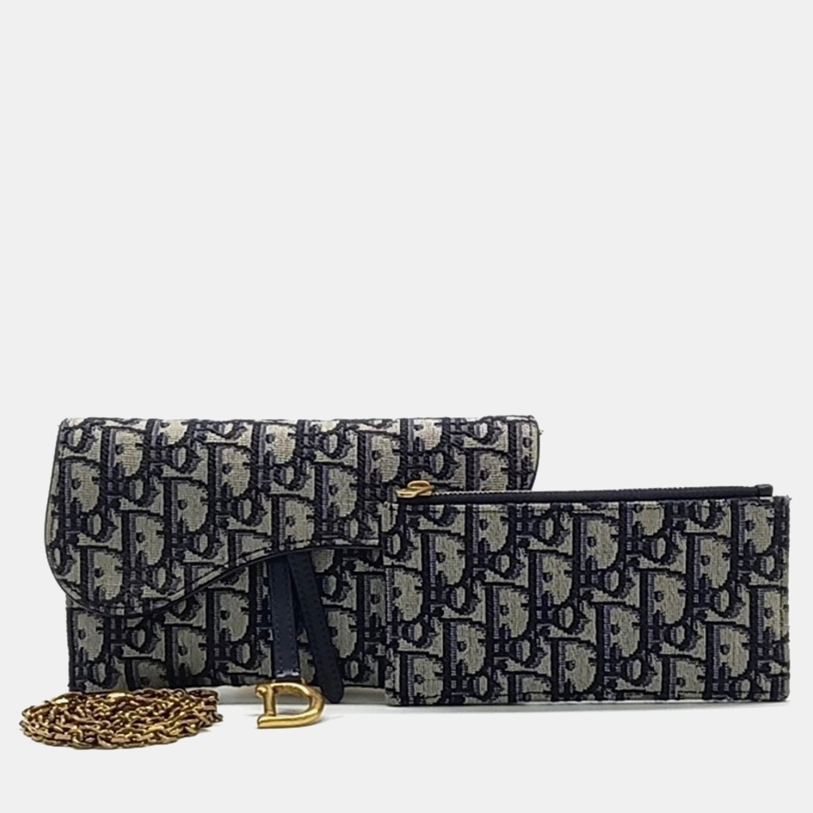 Christian Dior Saddle Chain Crossbody Bag