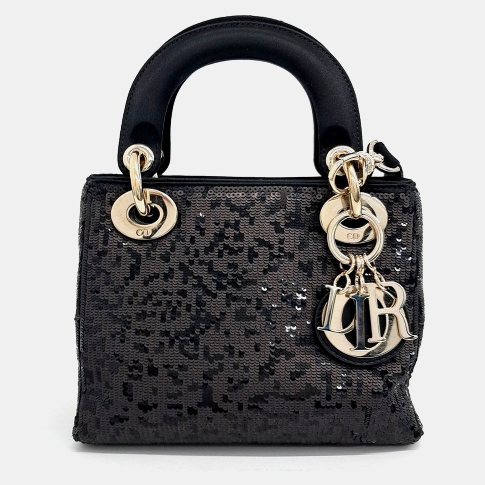 Christian Dior Sequin Lady Mini Bag