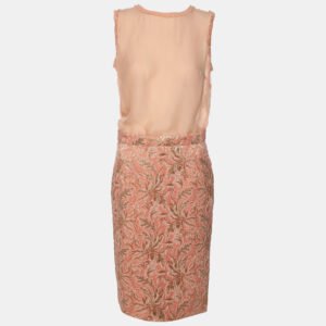 Dolce & Gabbana Pink/Gold Lurex/Silk Sets S