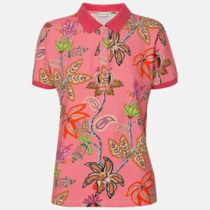 Etro Pink Floral Printed Fabric T-Shirt M