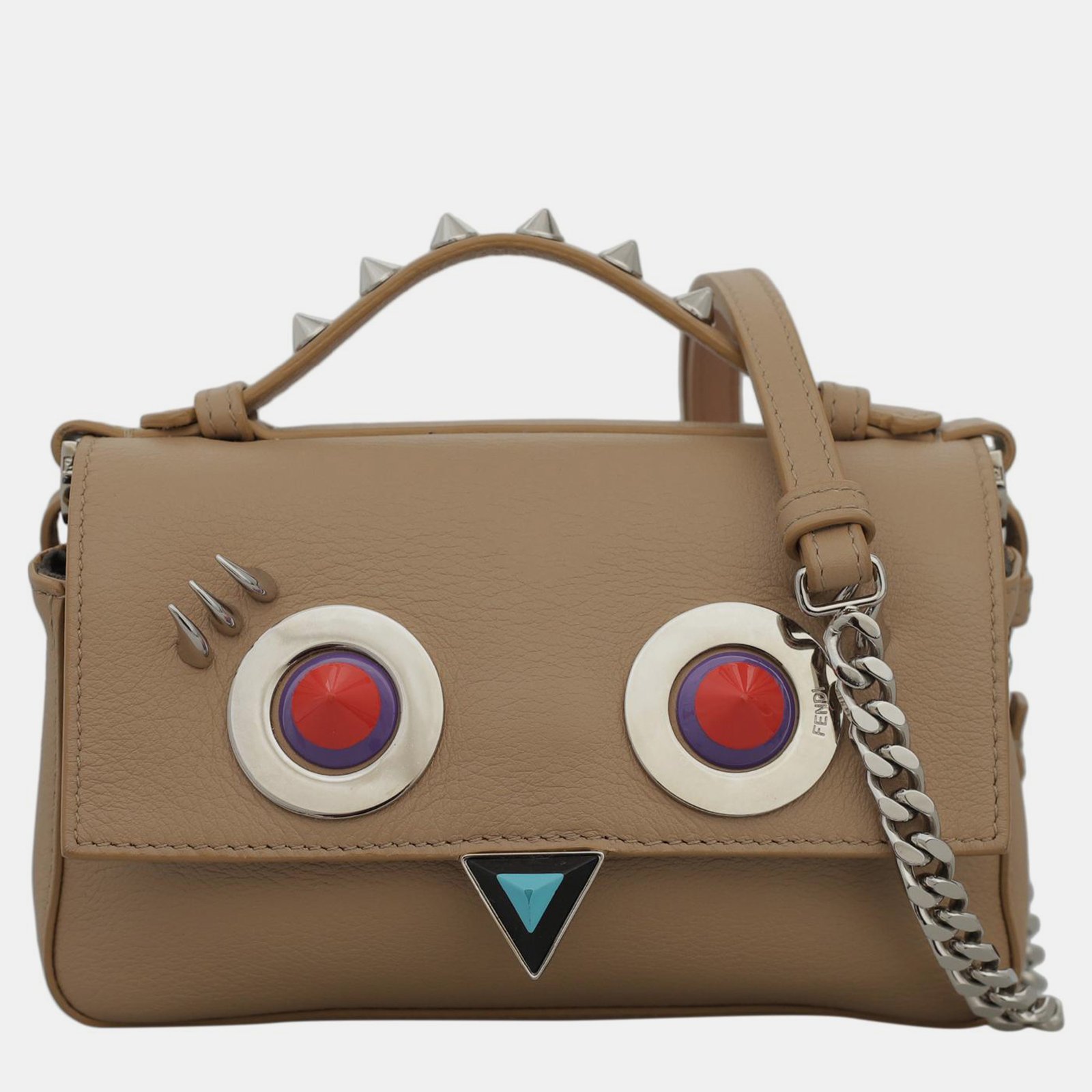 Fendi Hypnoteyes Double Micro Baguette Crossbody Bag
