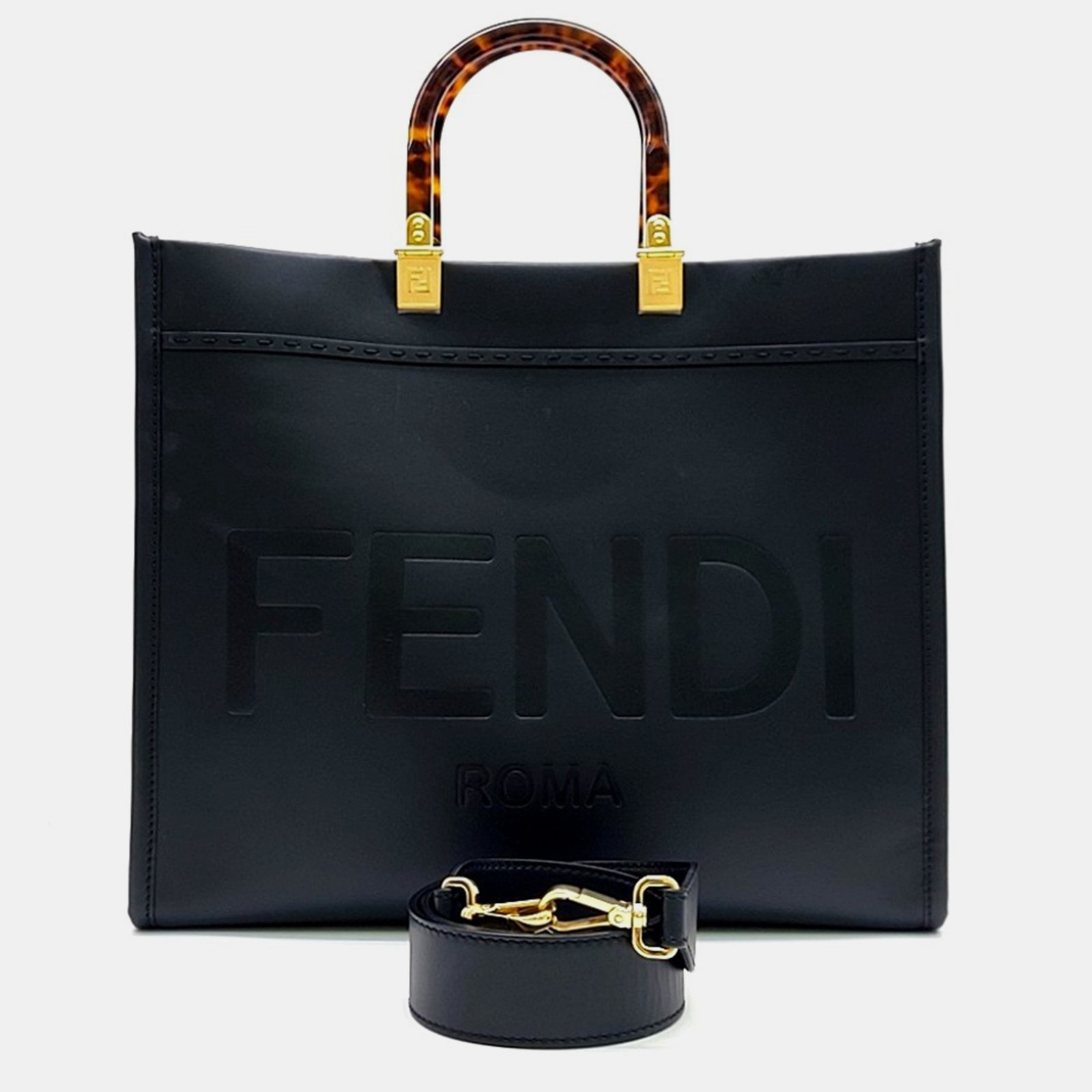 Fendi Sunshine Tote and Shoulder Bag