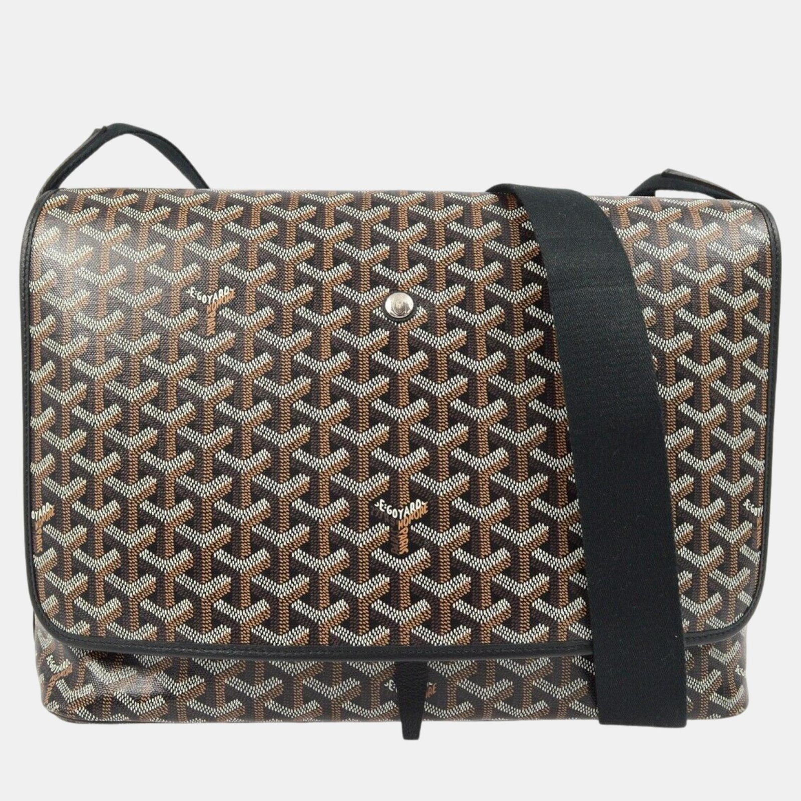 Goyard Black Capetien MM Stainless Steel Bag