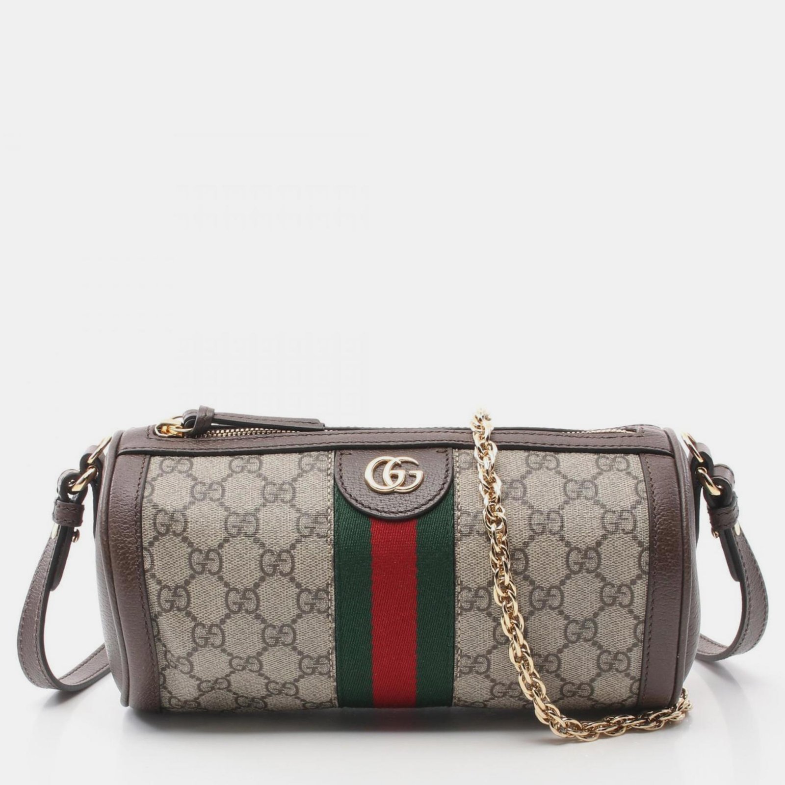 Gucci Ophidia Gg Supreme Coated Canvas Leather Beige Brown Multicolor Shoulder Bag