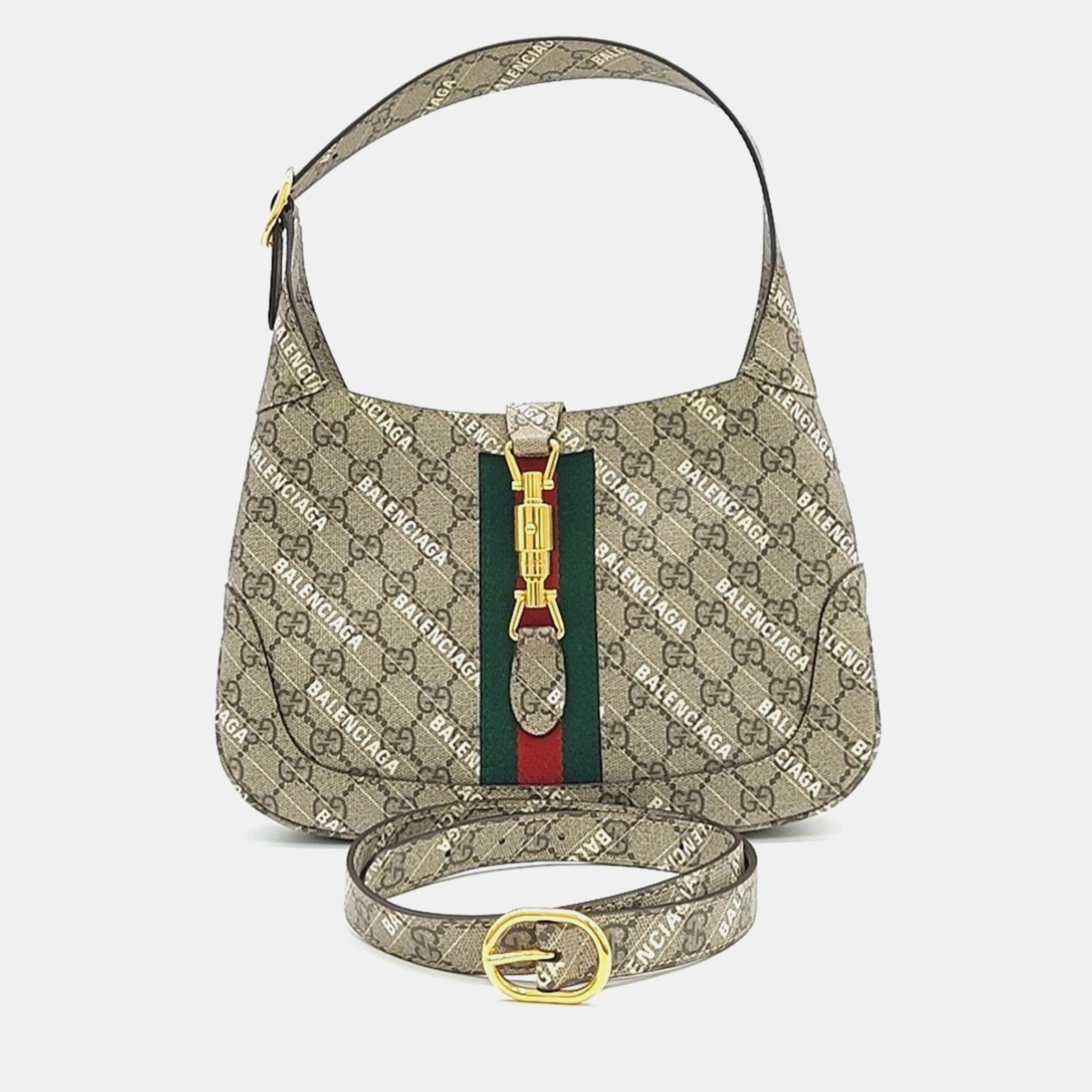 Gucci X Balenciaga Hacker Project Jackie 1961 Small Hobo Bag