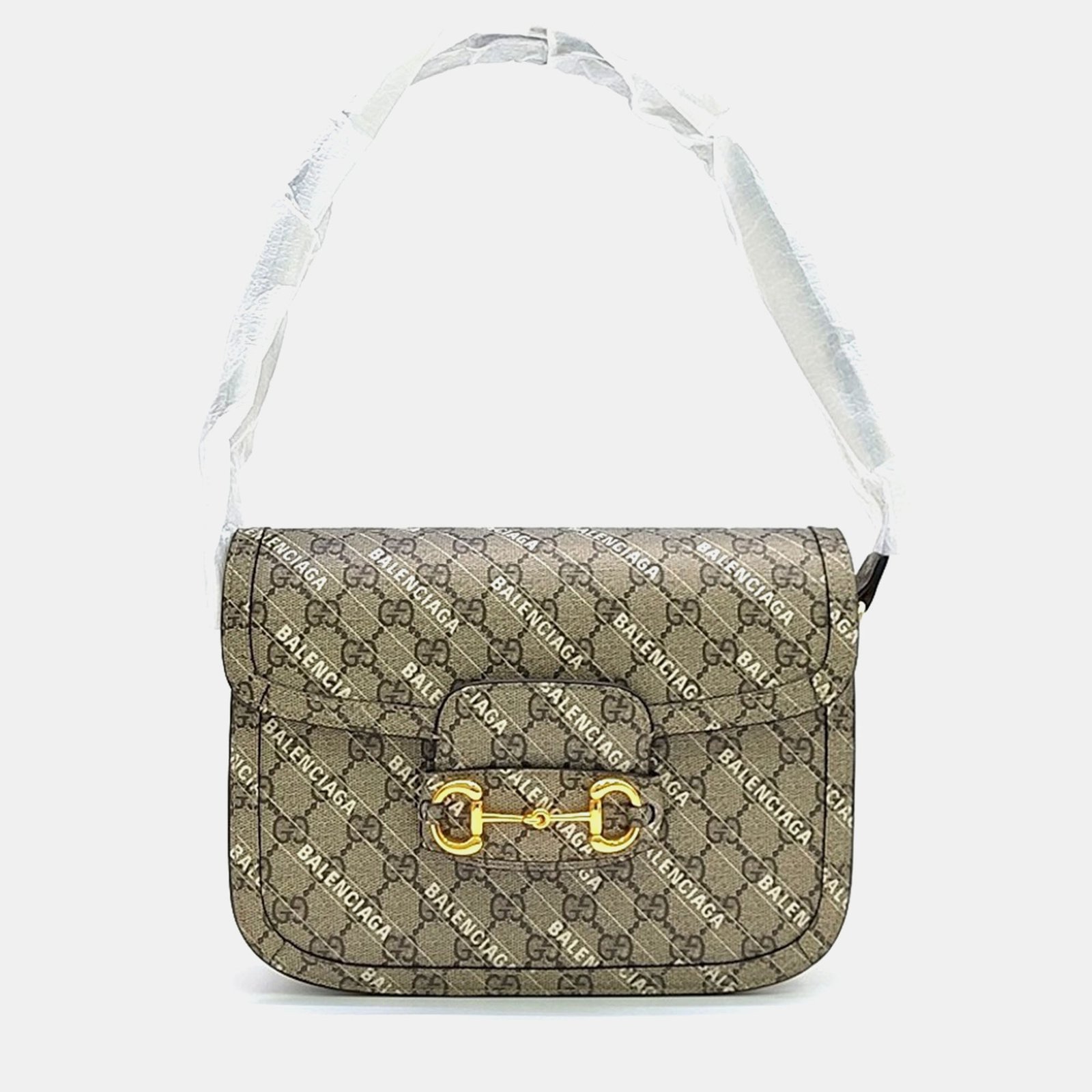 Gucci X Balenciaga Hacker Project 1955 Horsebit Shoulder Bag bag