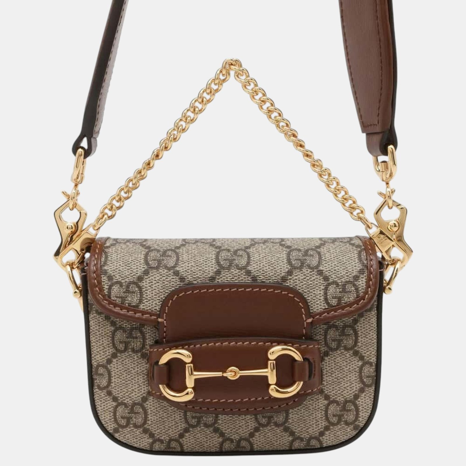Gucci Horsebit 1955 Strap Wallet Bag