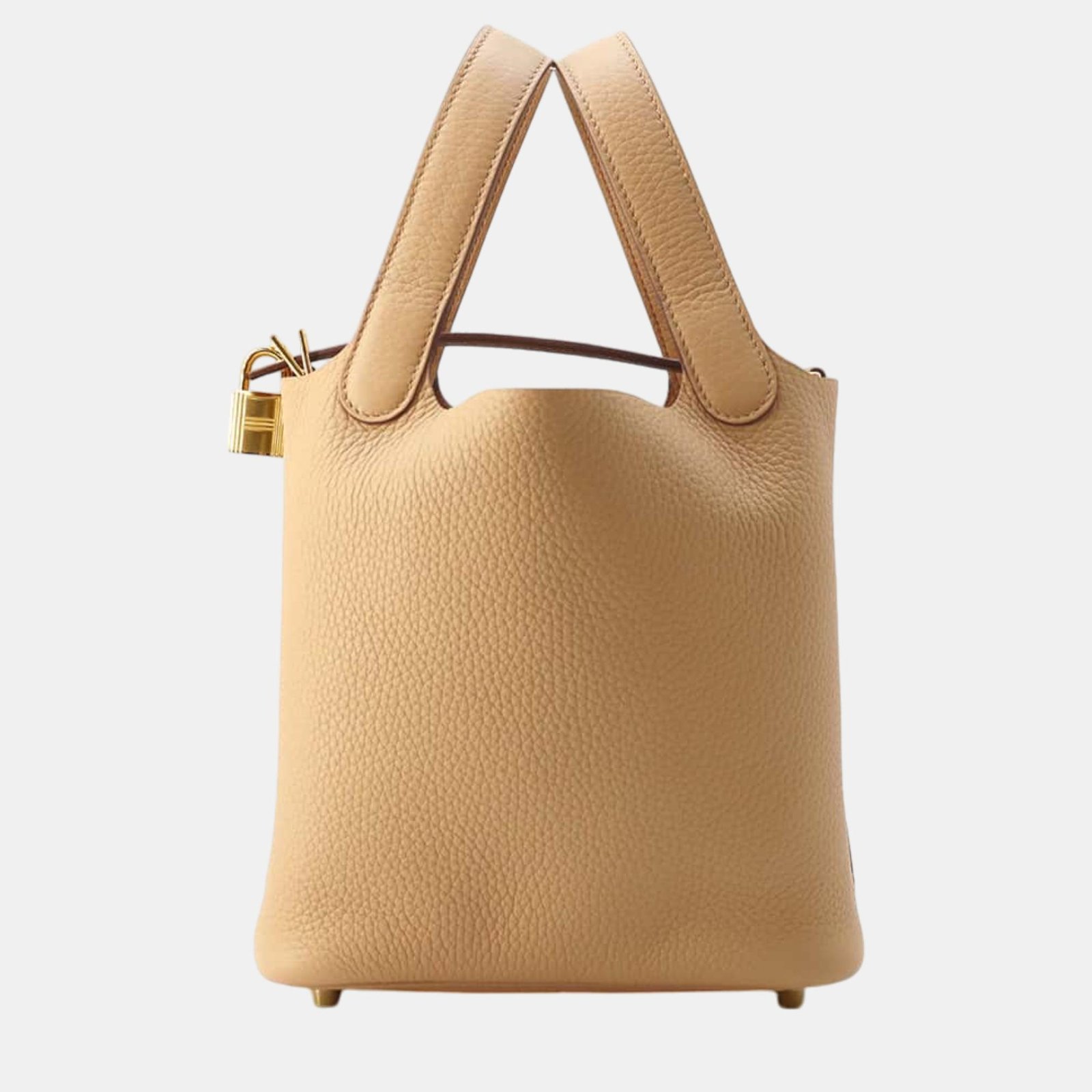 Hermes Picotin Lock Biscuit Taurillon Clemence Size PM
