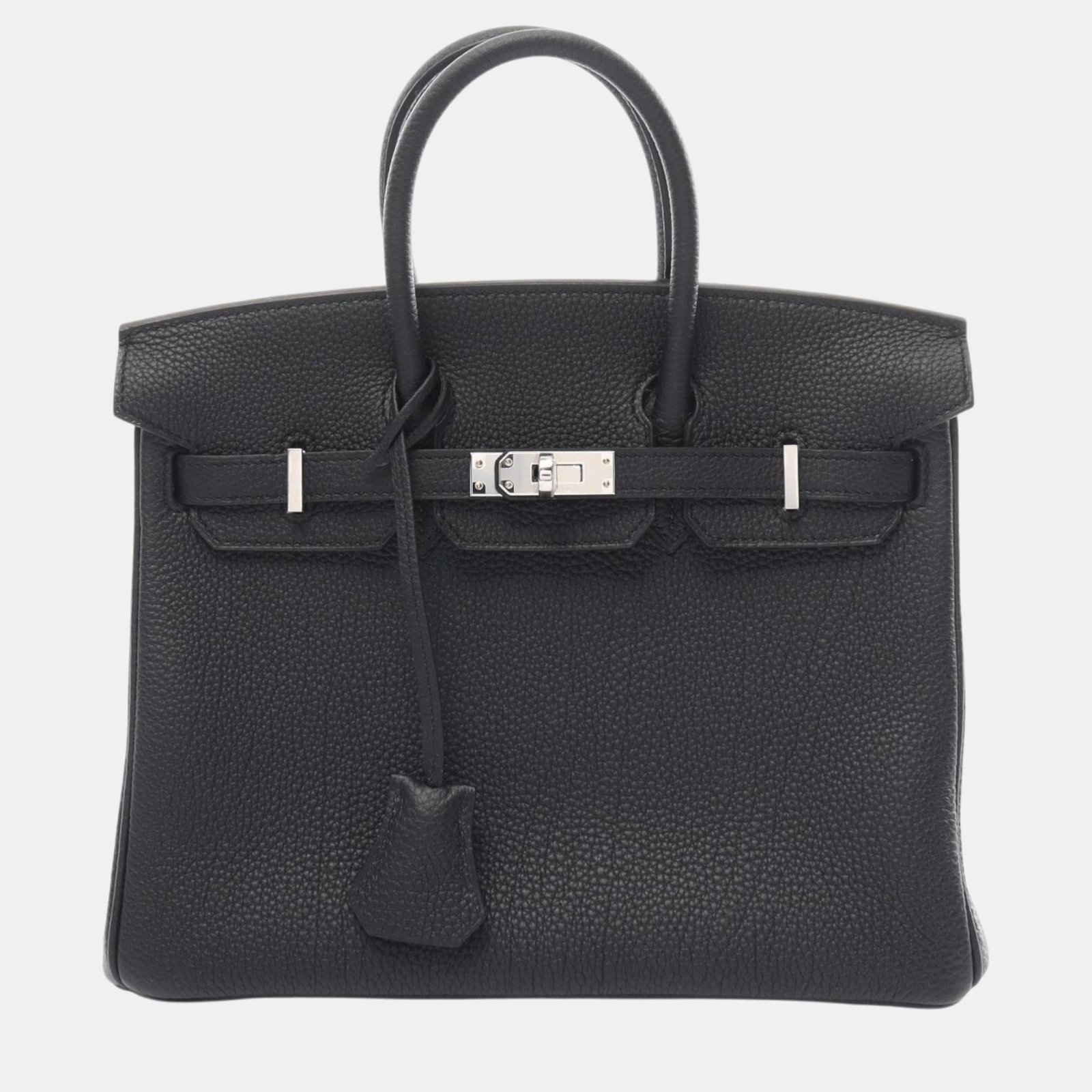 Hermes Birkin 25 Togo Handbag Black