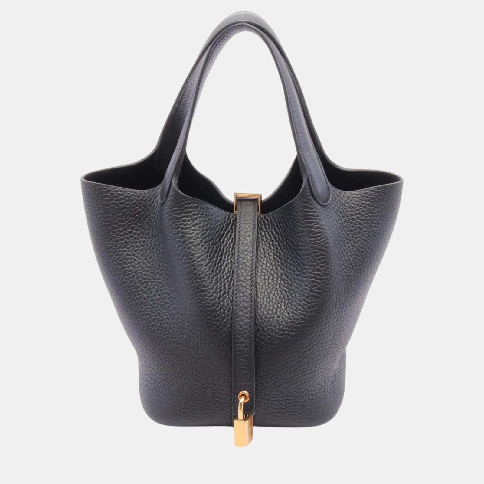 Hermes Picotin Lock PM Handbag Black