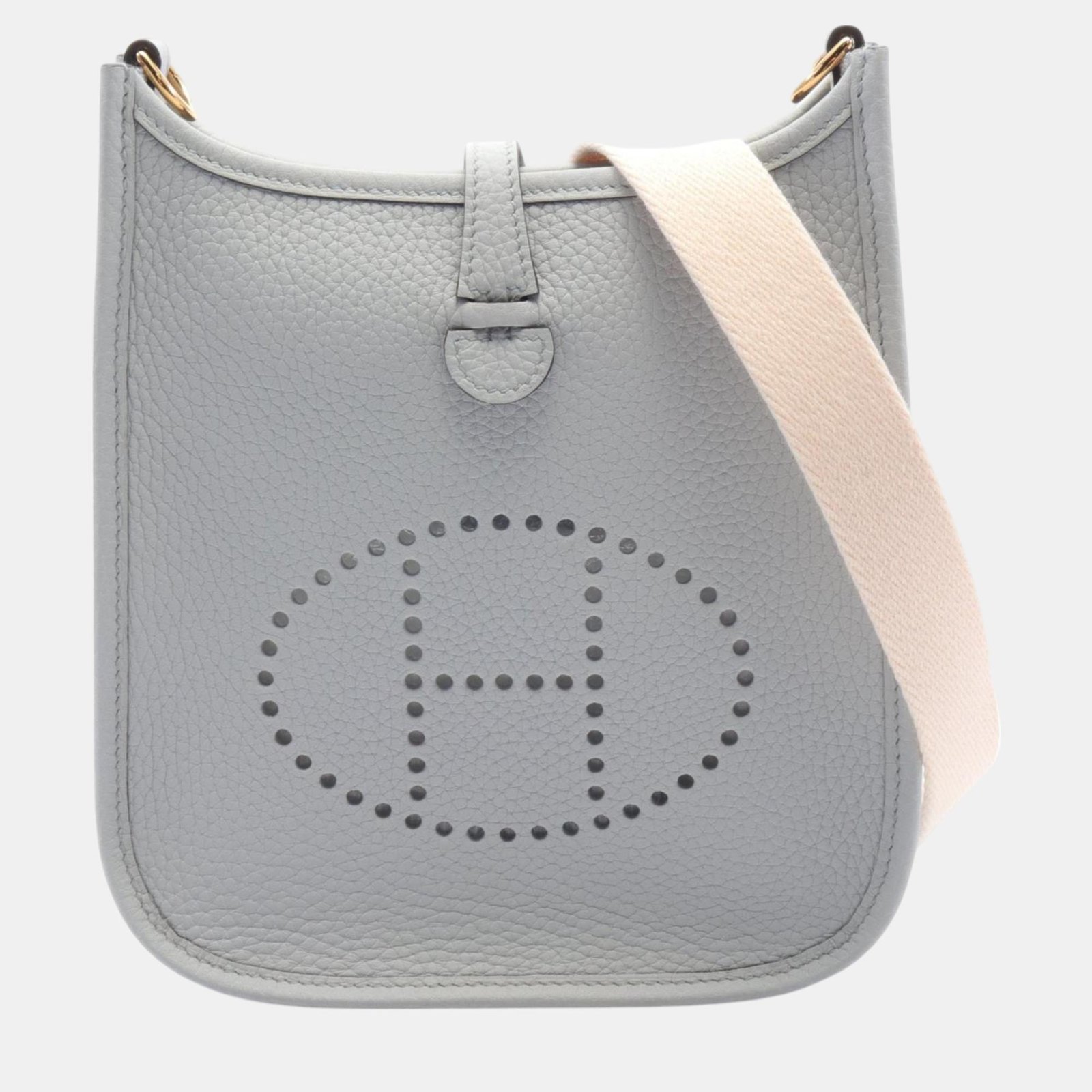 Hermes Evelyne TPM Shoulder Bag Blue