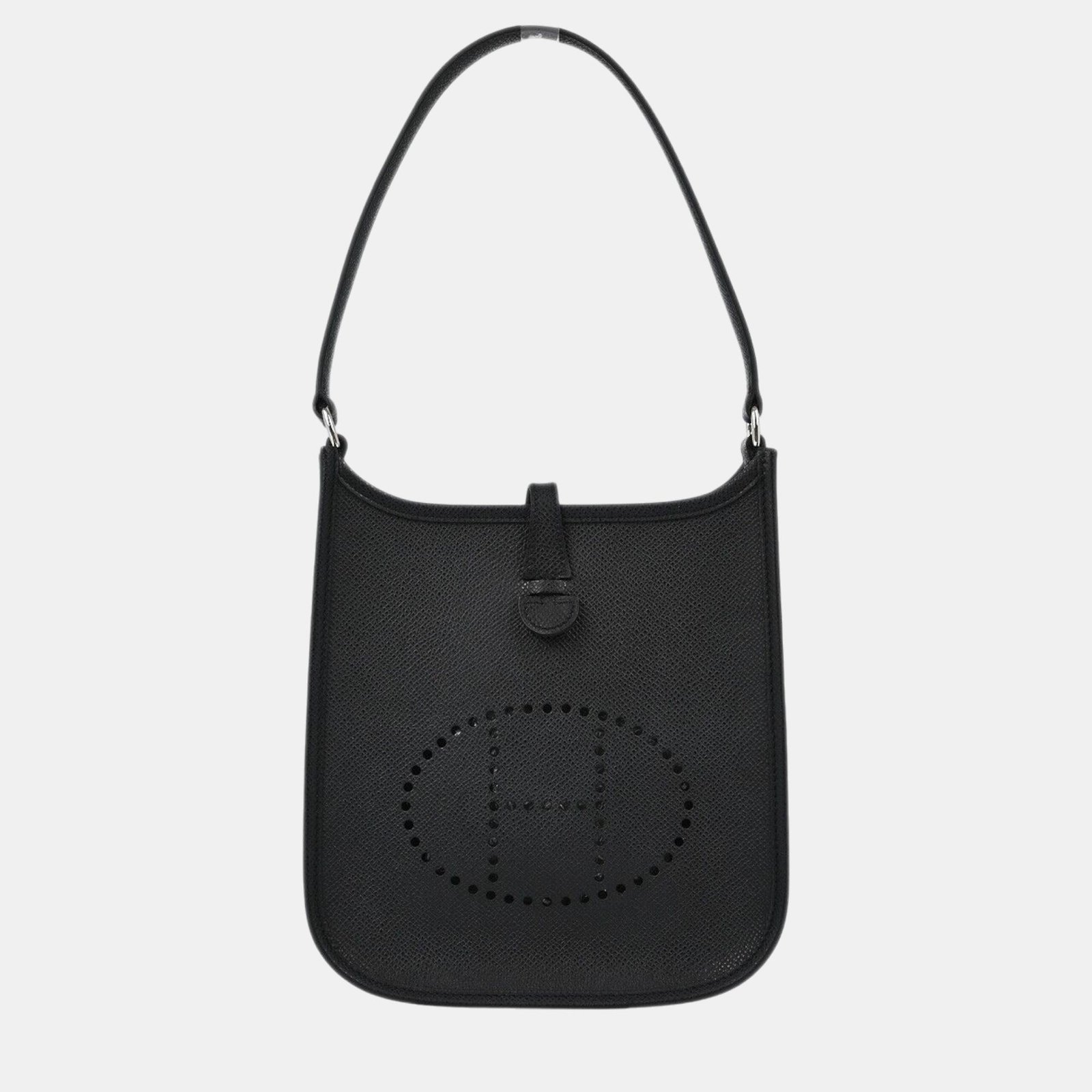 Hermes Black Epsom Evelyne TPM Handbag