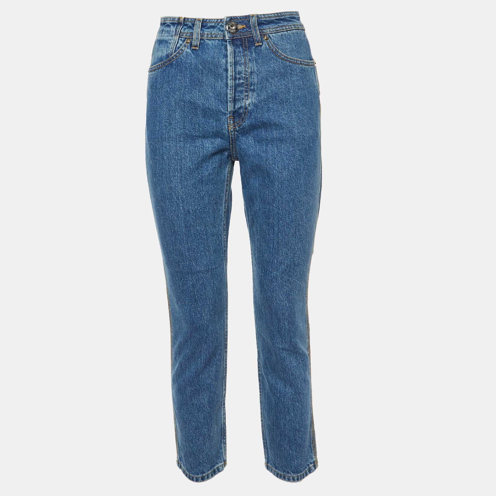 Lanvin Blue Washed Denim Jeans M Waist 28"