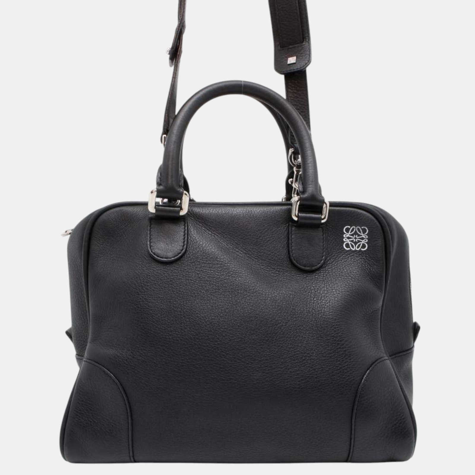 Loewe Amazonas Black Leather Size 75 bag